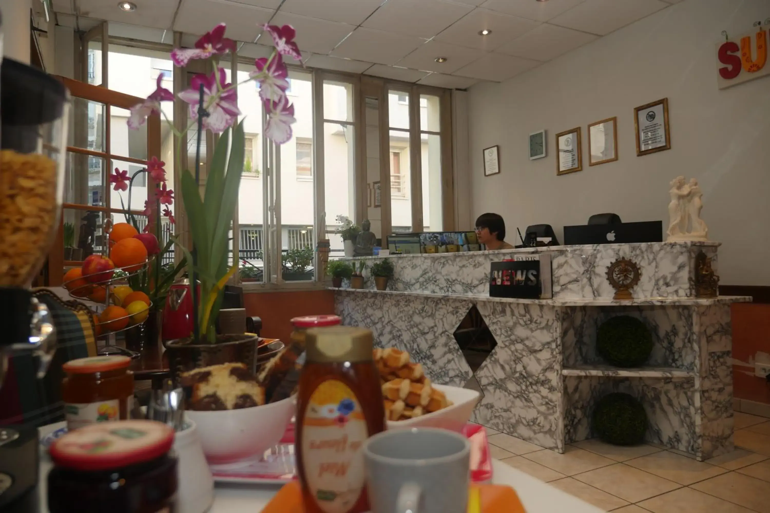 Property building in Hotel Novex Paris Property building in Hotel Novex Paris