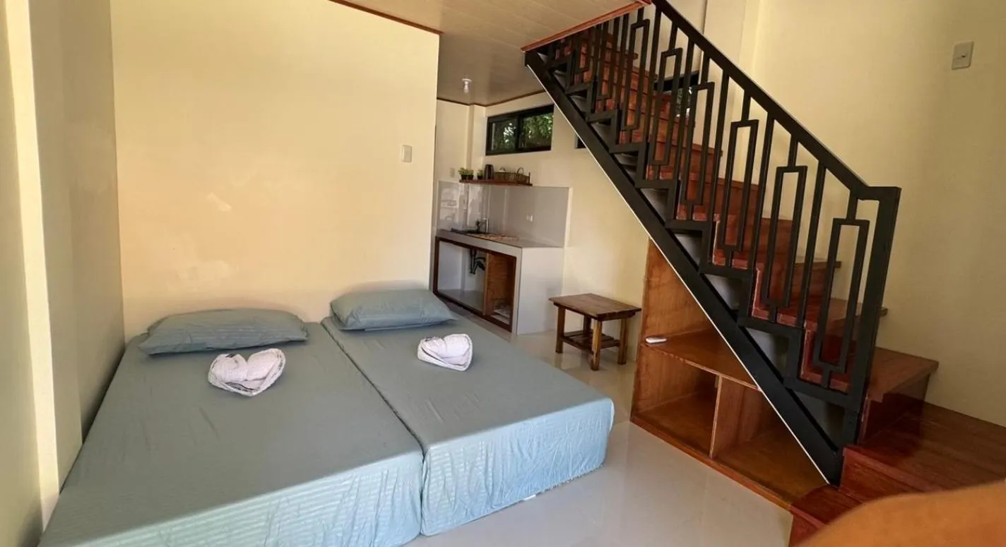 Bed in Sabas Beach and Campsite