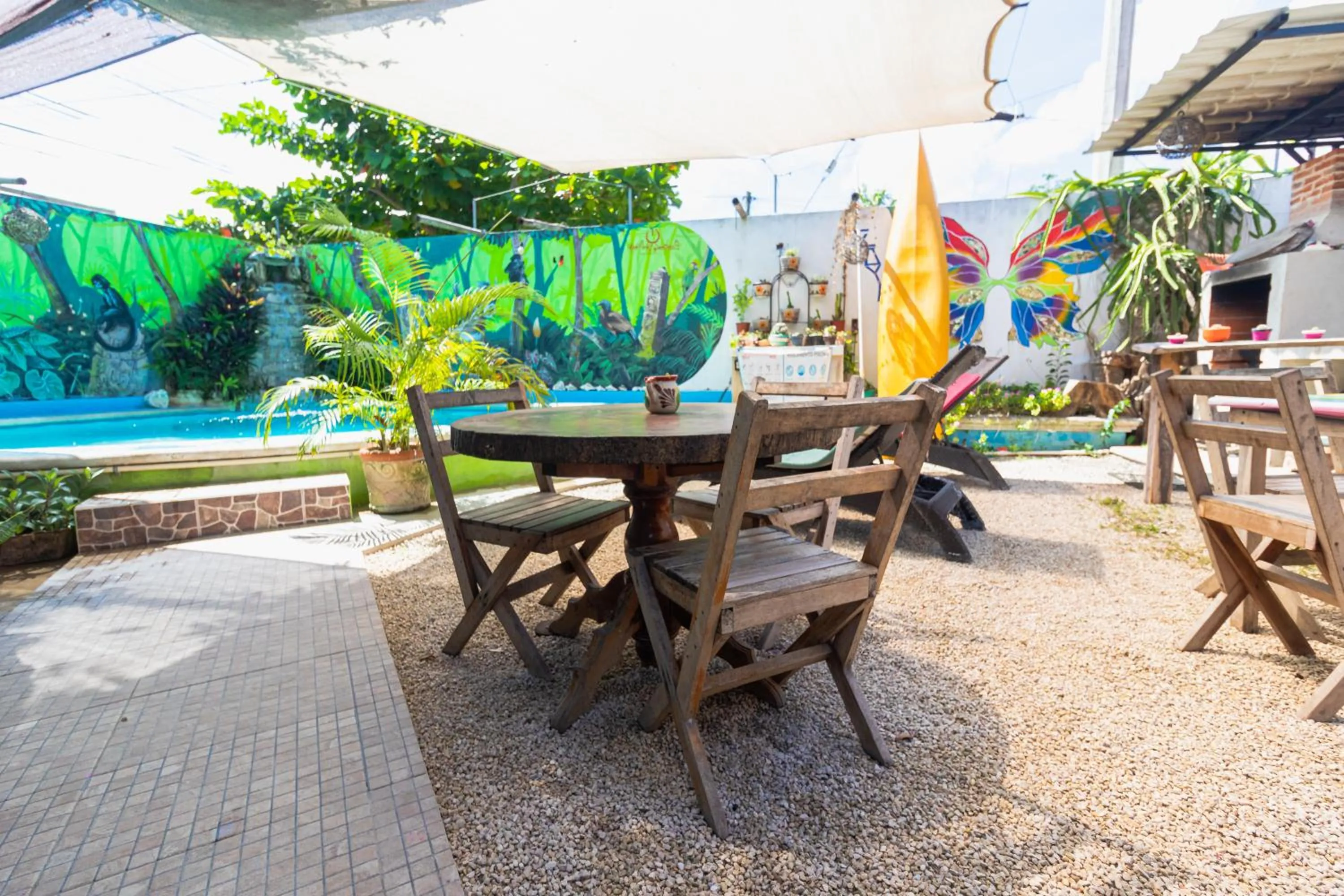Garden in Zayali Bacalar - Guest House