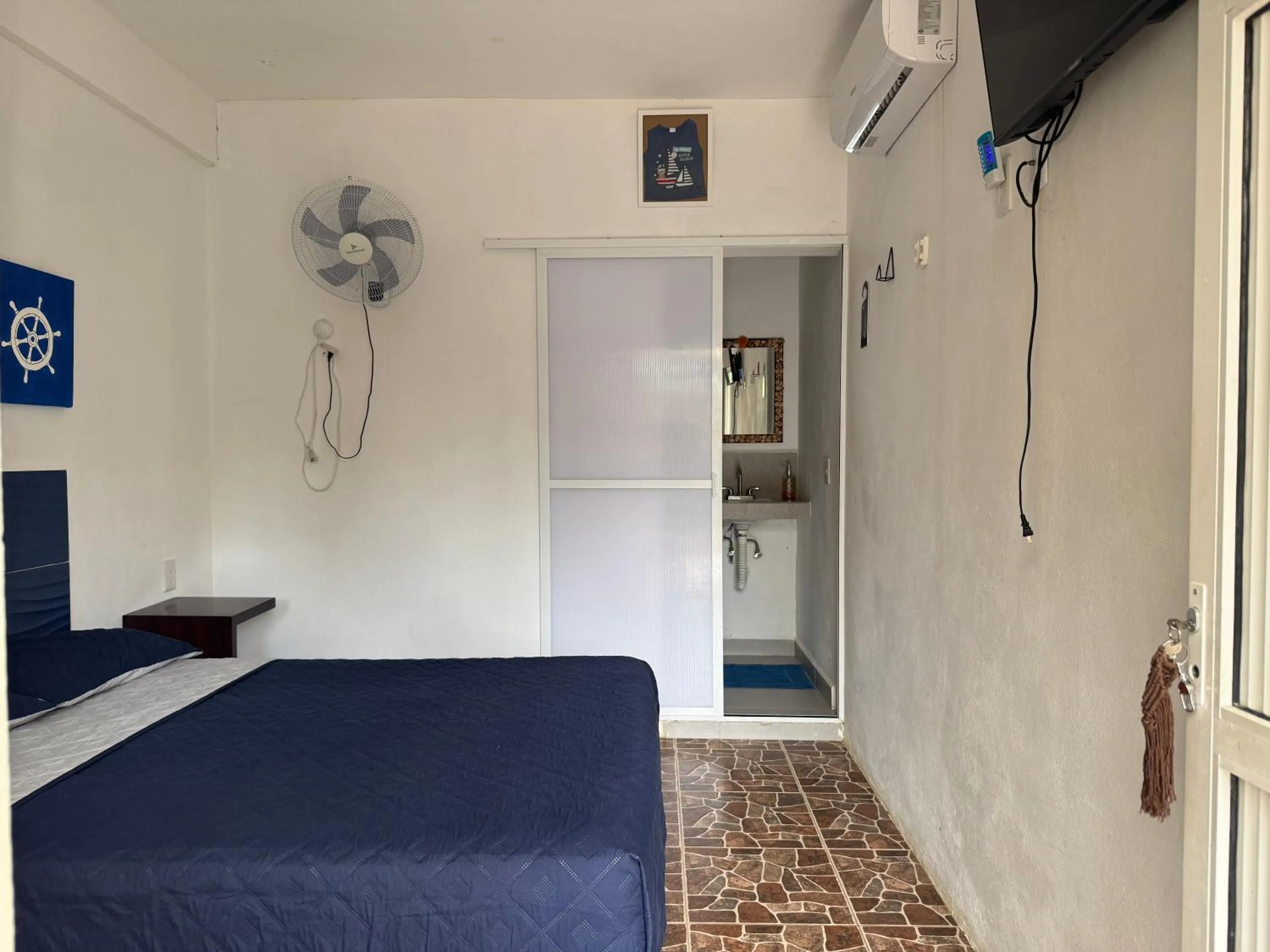 Bed in Zayali Bacalar - Guest House