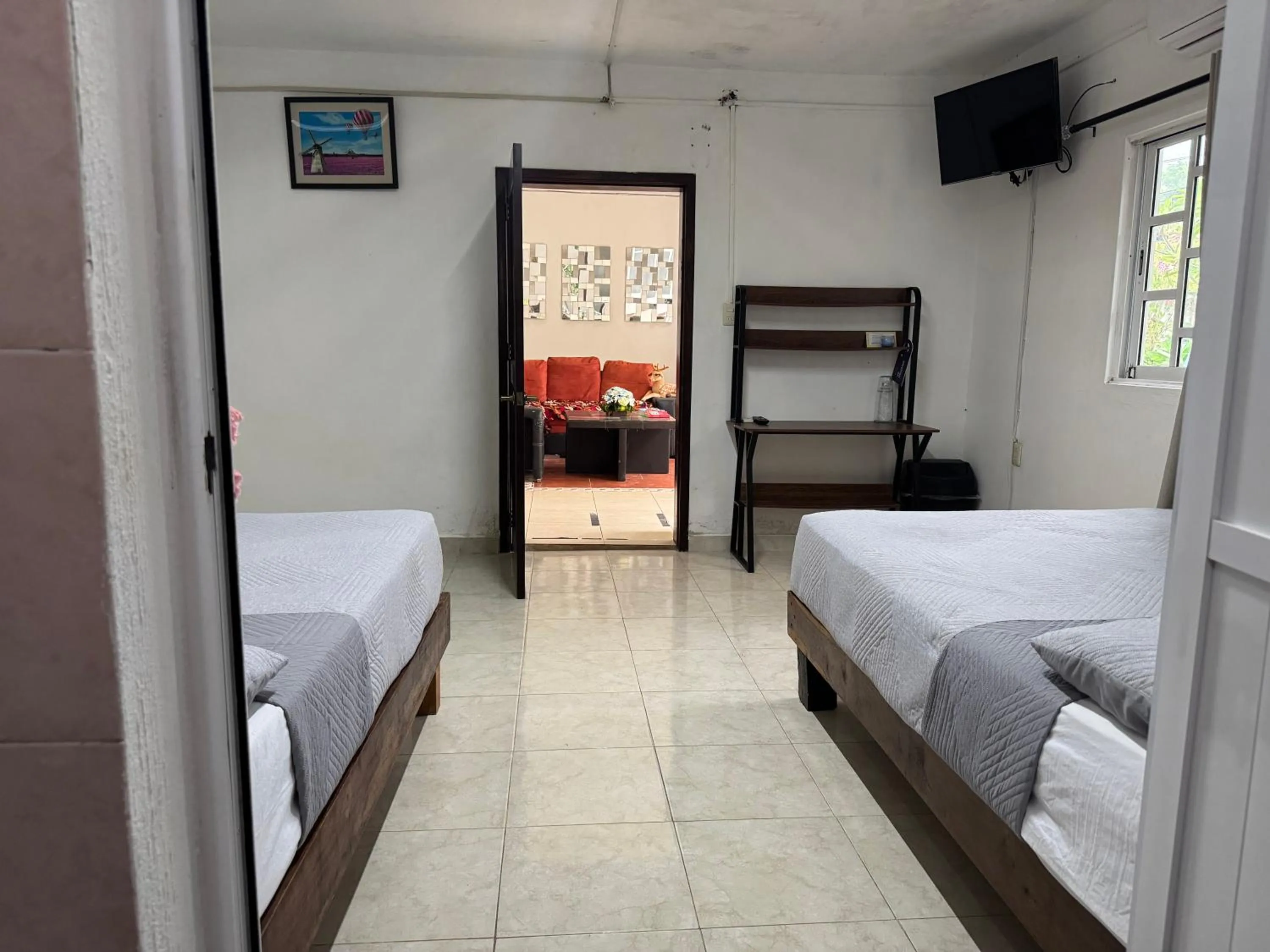Bed in Zayali Bacalar - Guest House