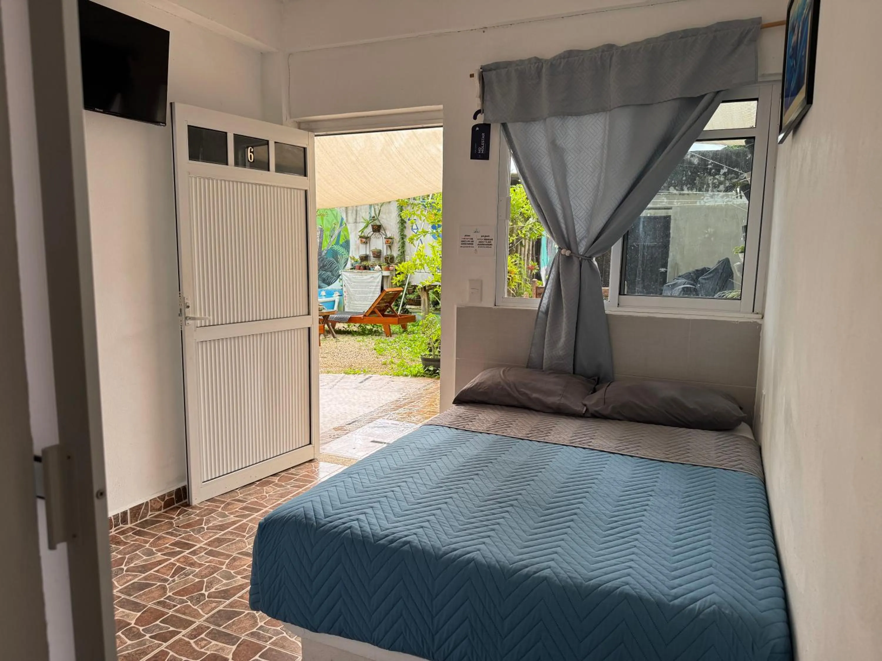 Bed in Zayali Bacalar - Guest House