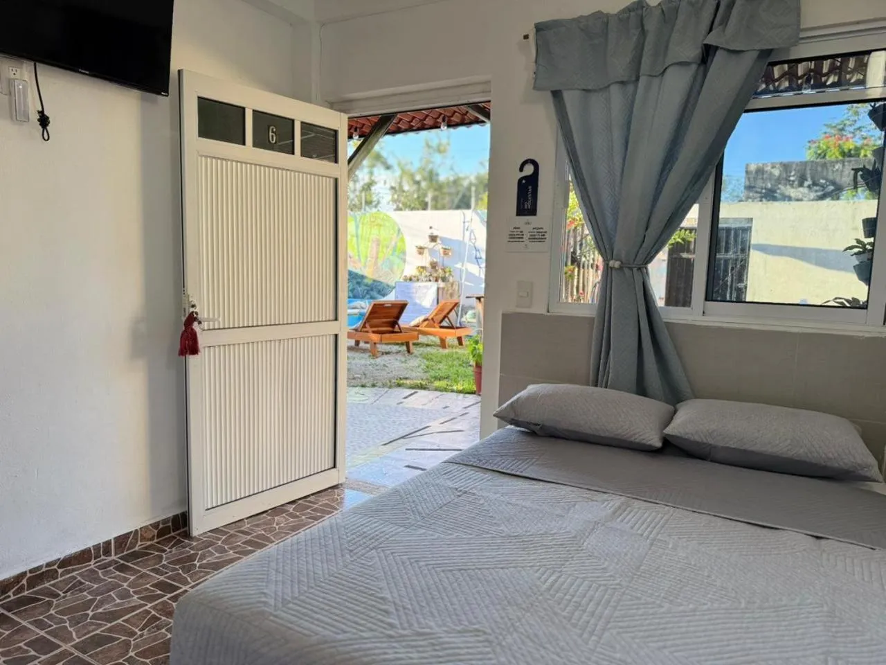 Bed in Zayali Bacalar - Guest House