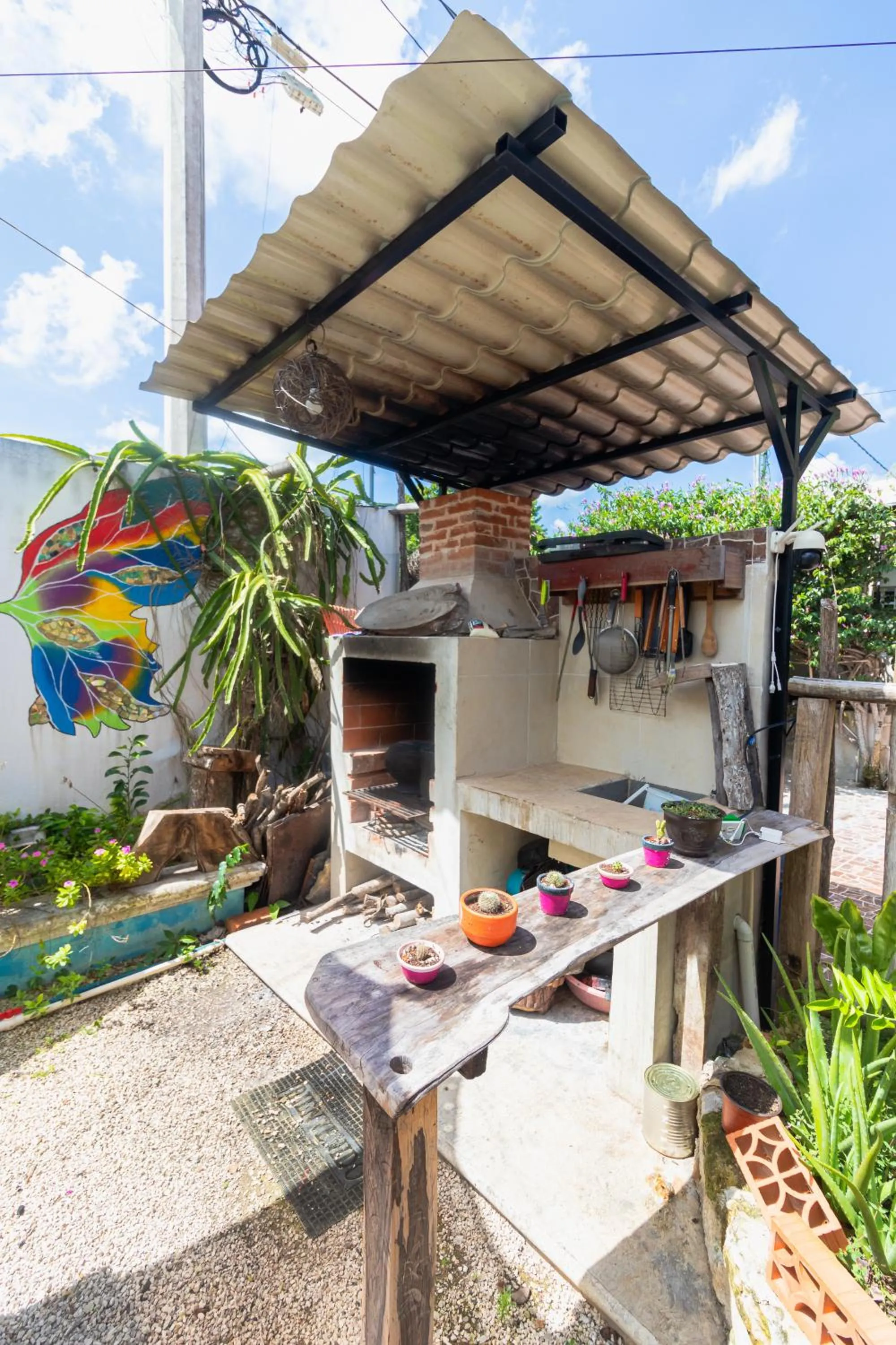 Garden in Zayali Bacalar - Guest House