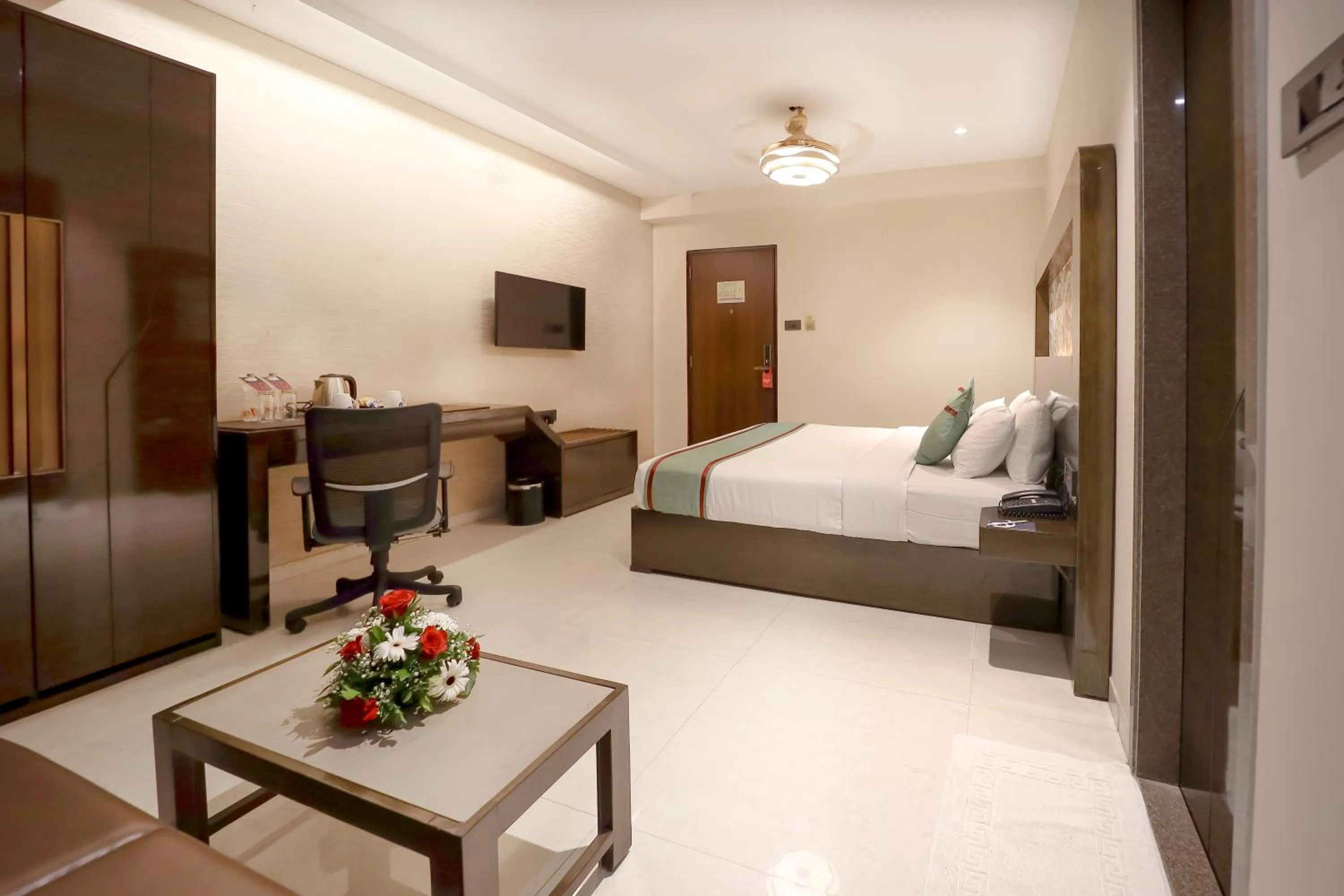 Bed in Zip By Spree Hotels Surat