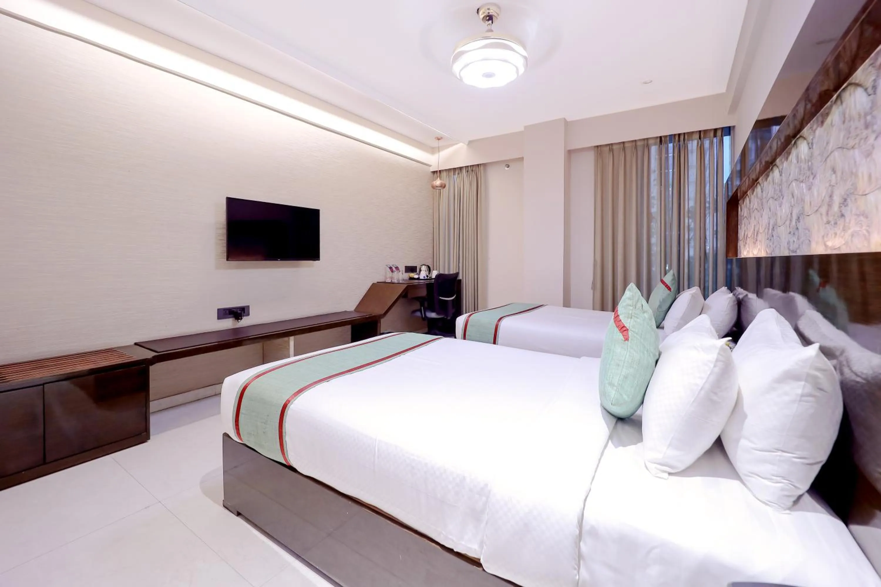 Bed in Zip By Spree Hotels Surat