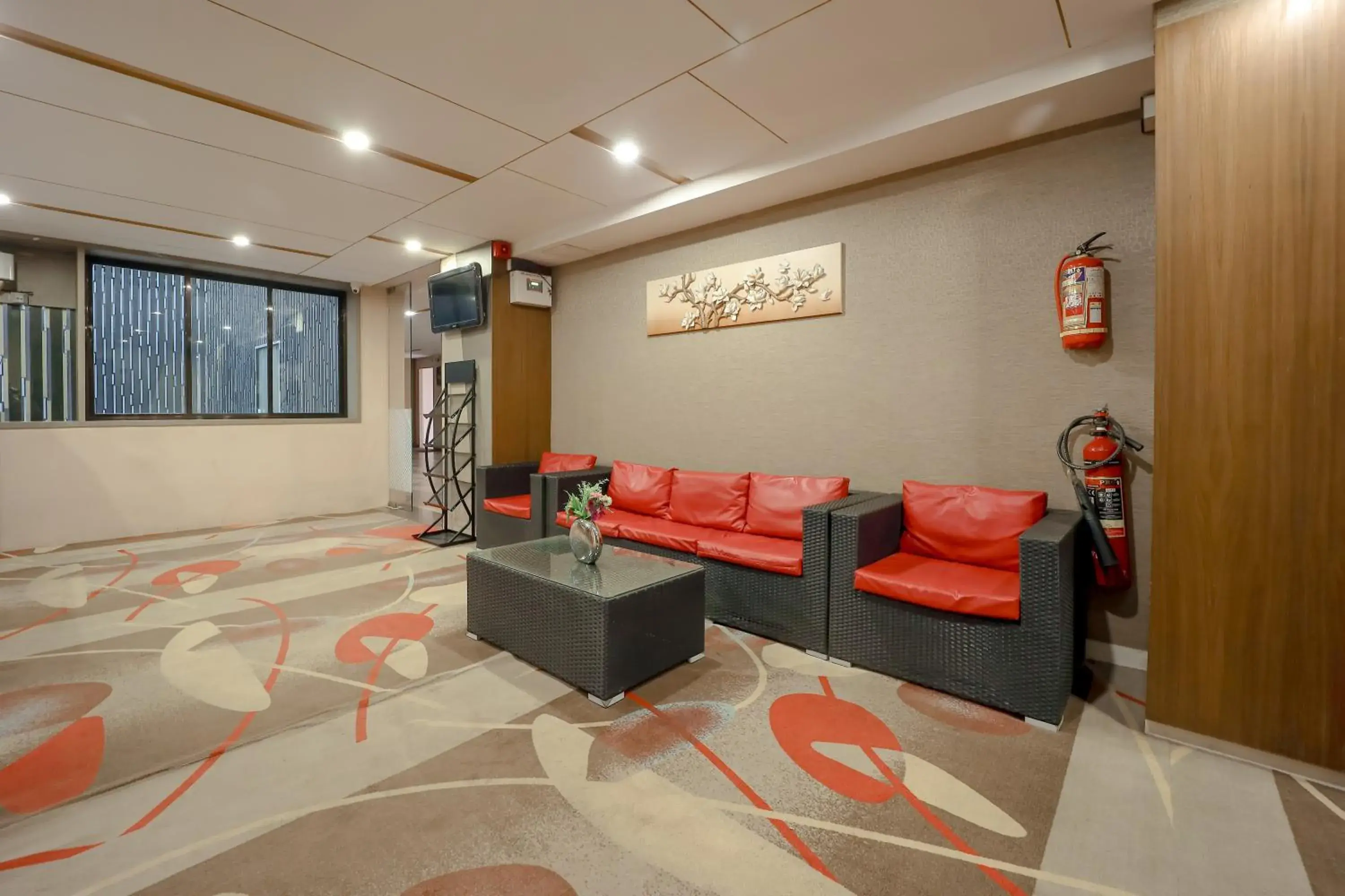 Lobby or reception in Zip By Spree Hotels Surat Lobby or reception in Zip By Spree Hotels Surat