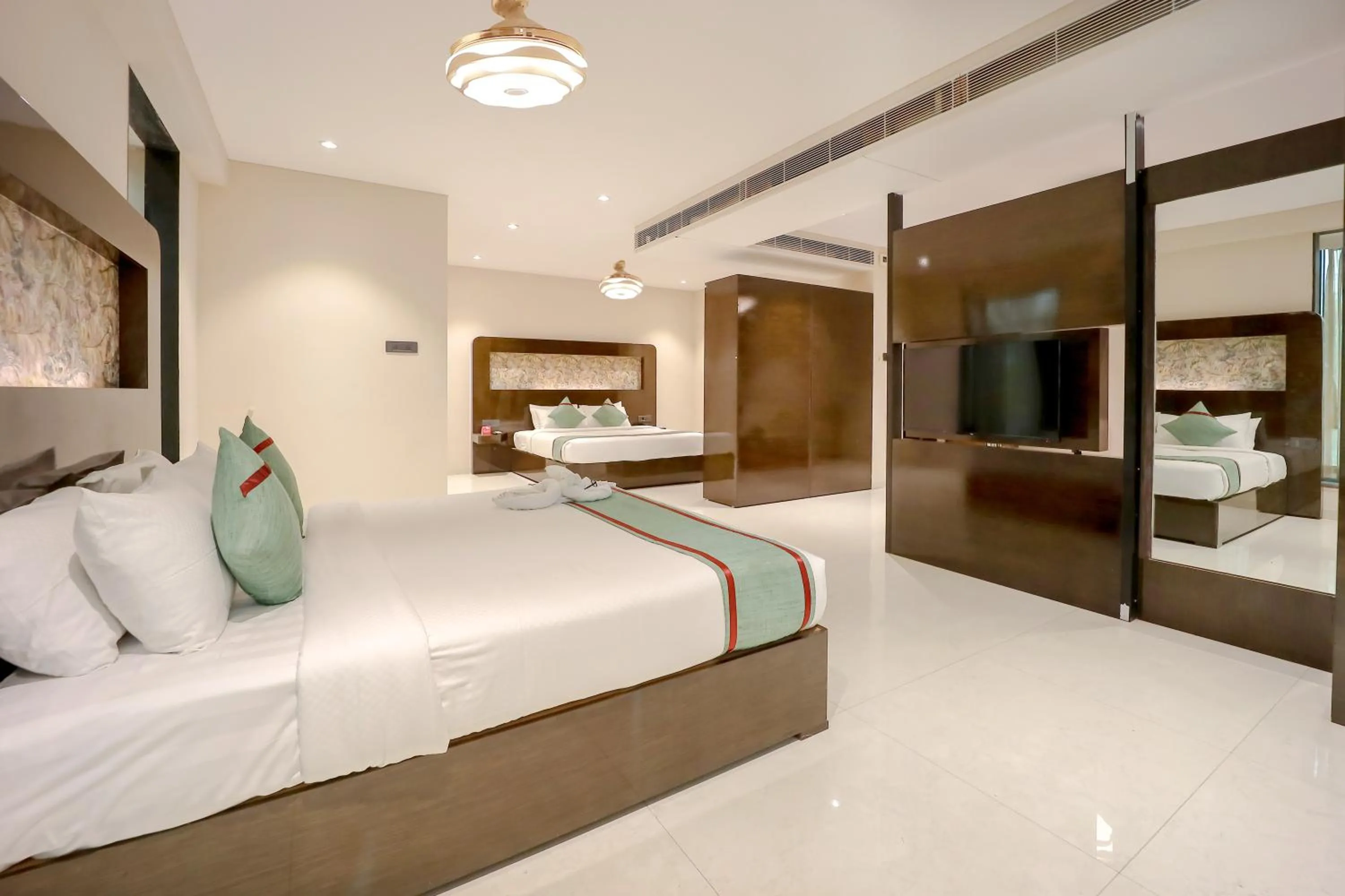 Bed in Zip By Spree Hotels Surat