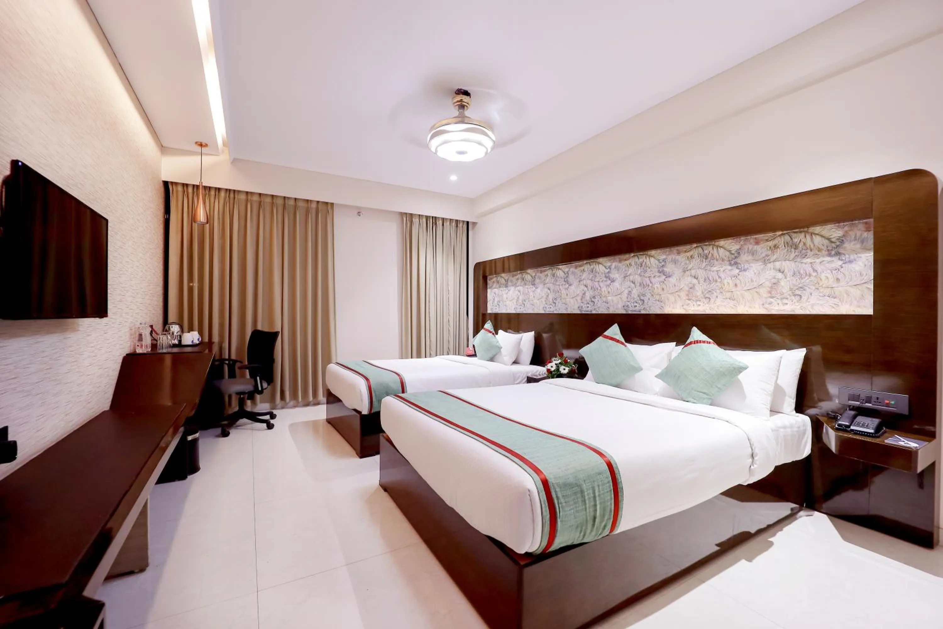 Bed in Zip By Spree Hotels Surat