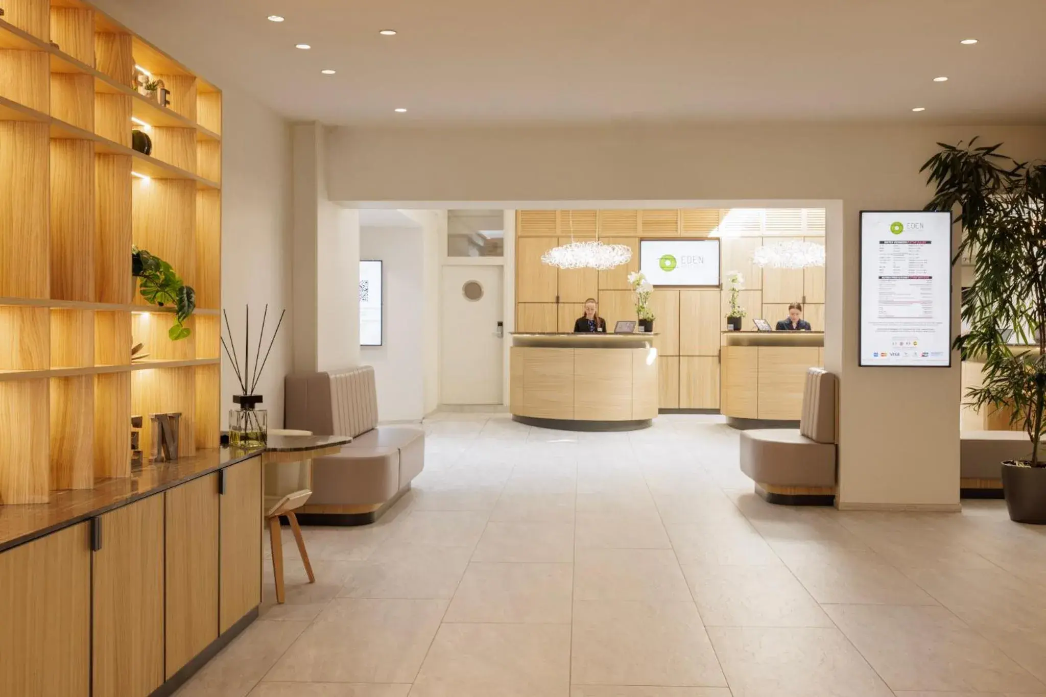 Lobby or reception in Eden Hotel & Spa Lobby or reception in Eden Hotel & Spa