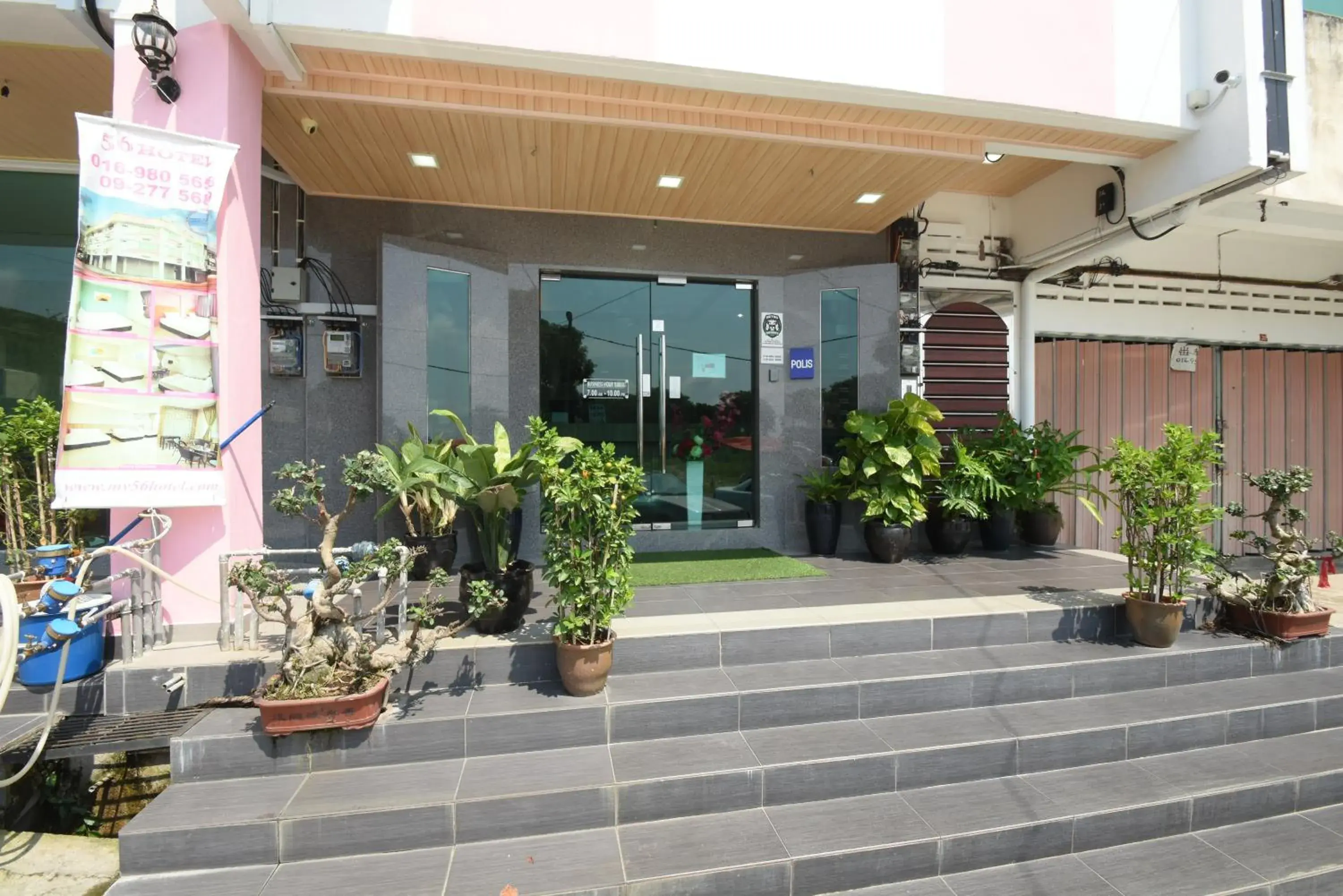 Facade/entrance in 56 HOTEL Facade/entrance in 56 HOTEL