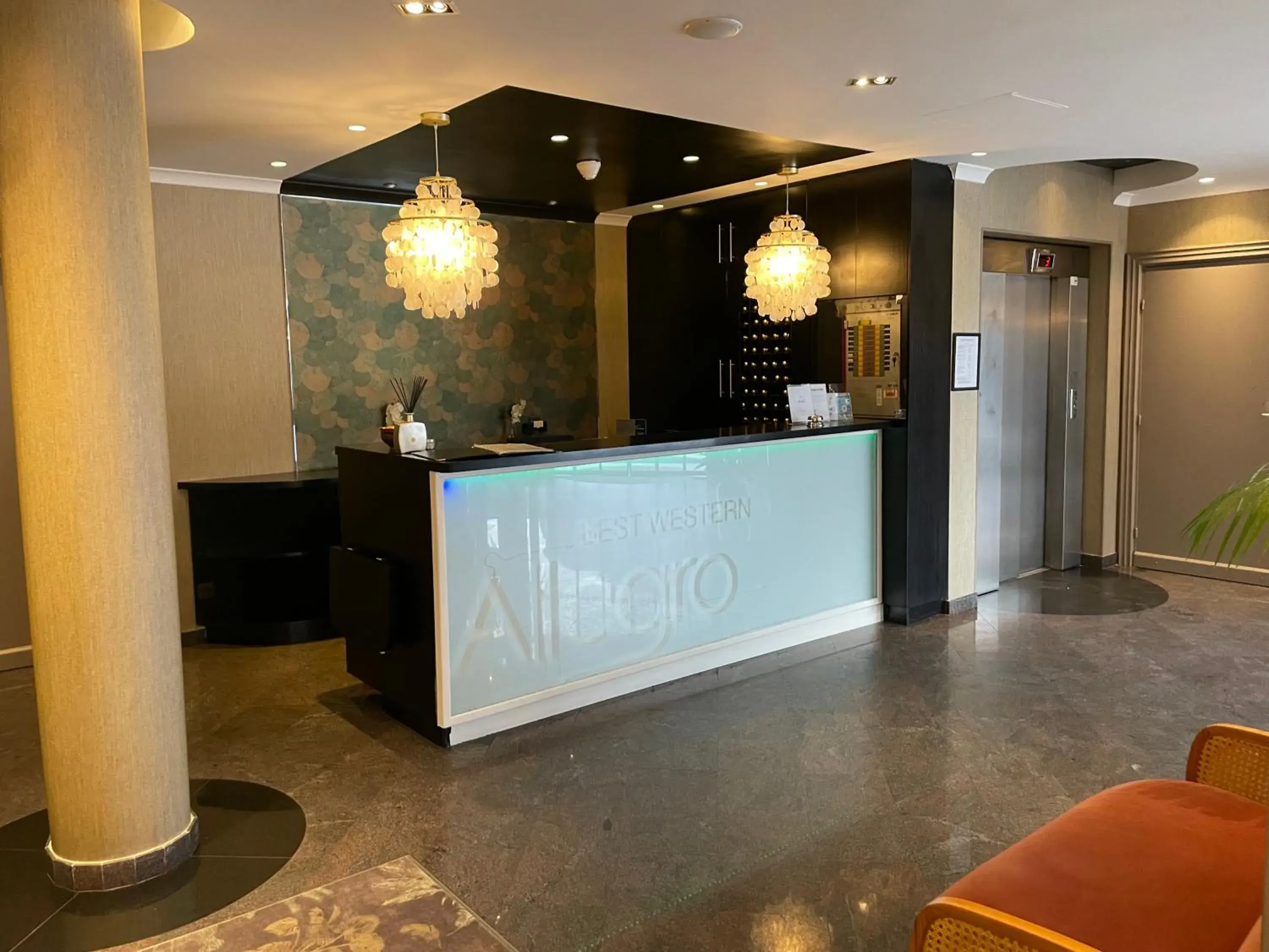 Lobby or reception in Best Western Allegro Nation Lobby or reception in Best Western Allegro Nation