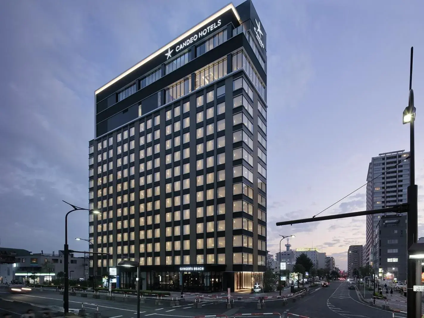 Property building in Candeo Hotels Omiya Property building in Candeo Hotels Omiya