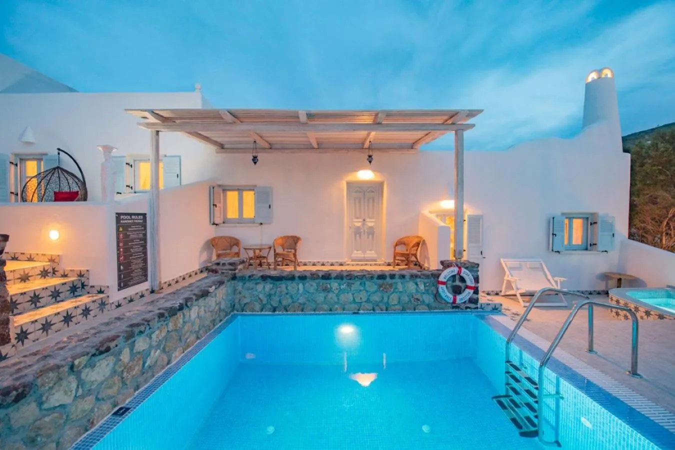 Swimming pool in Starlight Luxury Seaside Villa & Suites