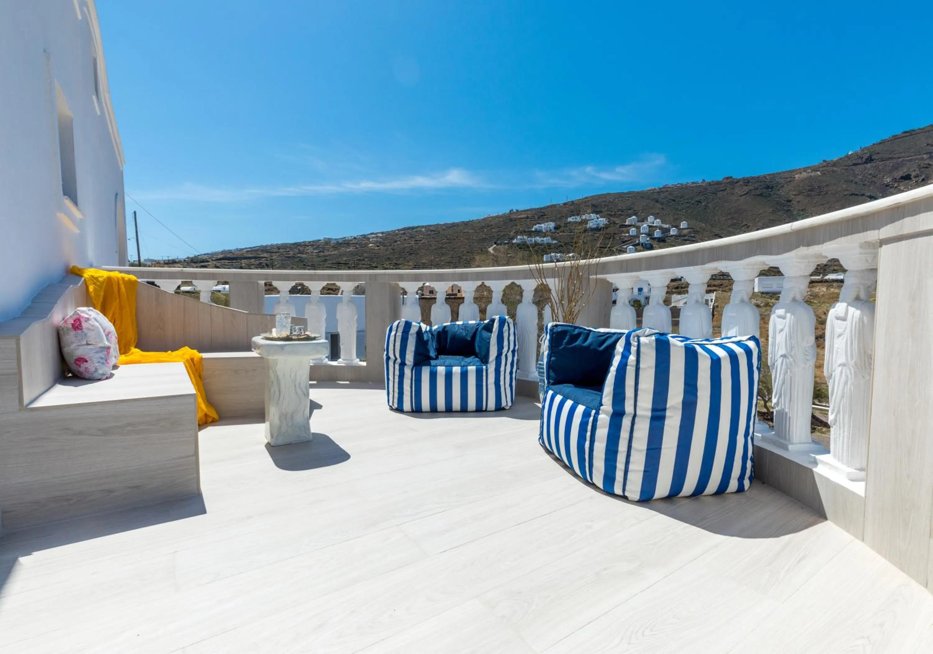 Patio in Starlight Luxury Seaside Villa & Suites
