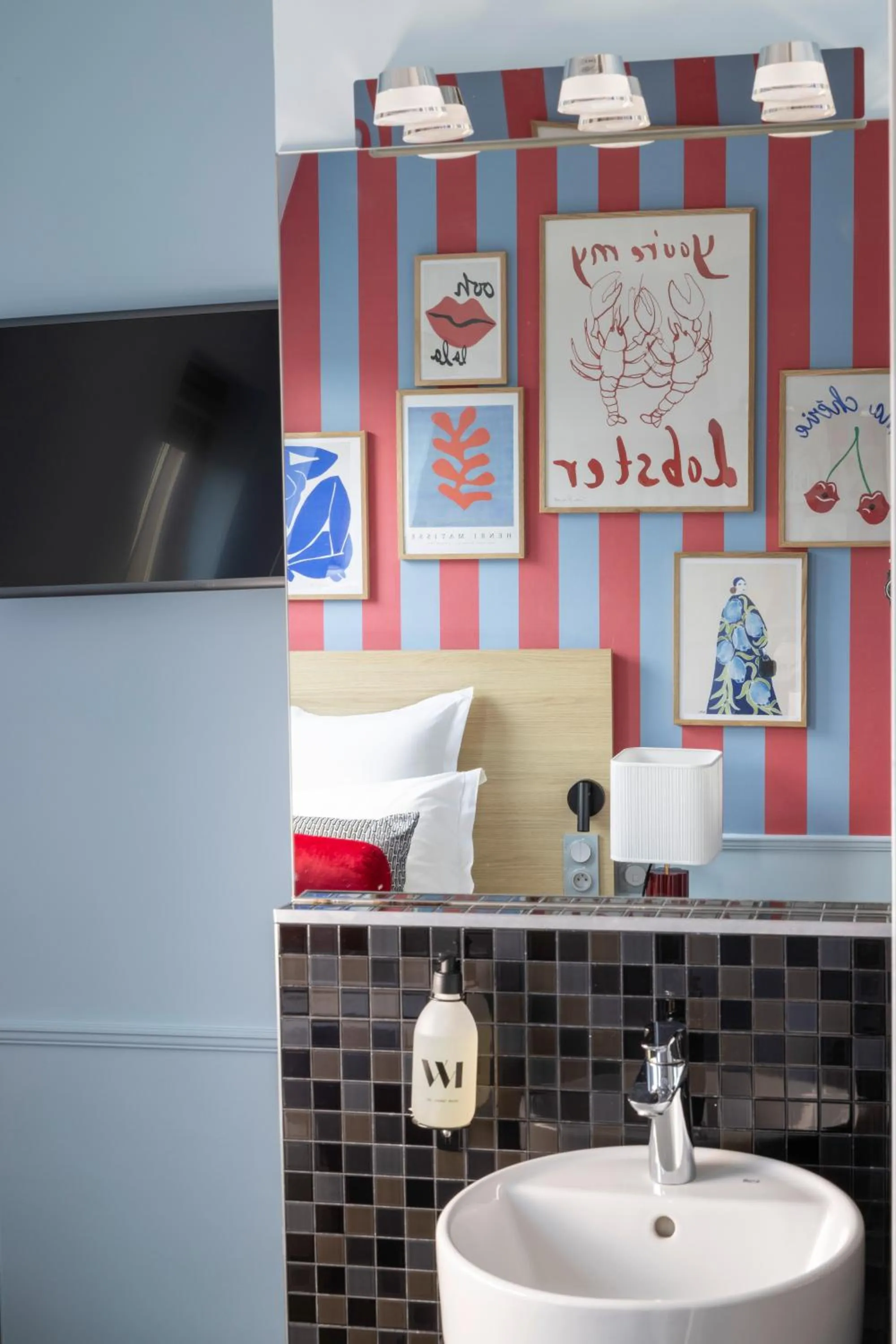 Bathroom in Hotel La Folie des Pres - Saint-Germain-des-Pres