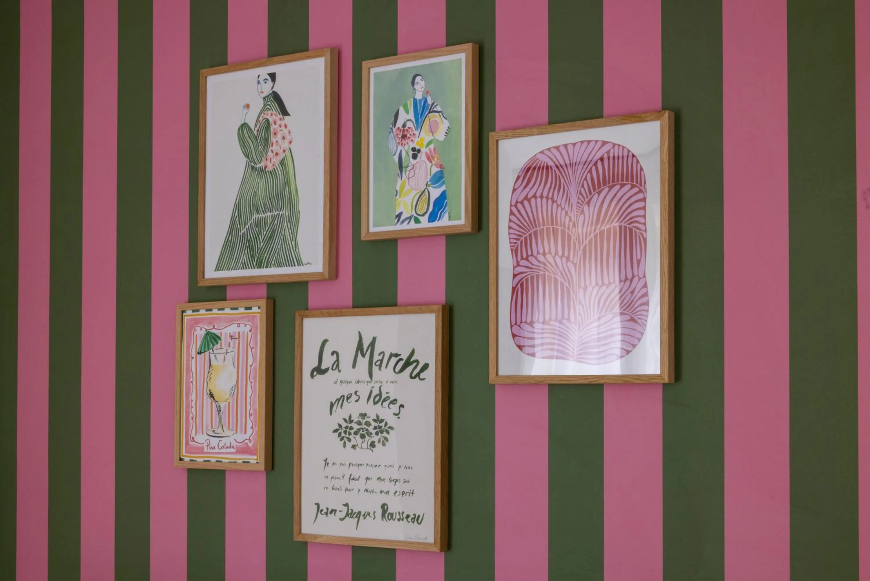 Decorative detail in Hotel La Folie des Pres - Saint-Germain-des-Pres