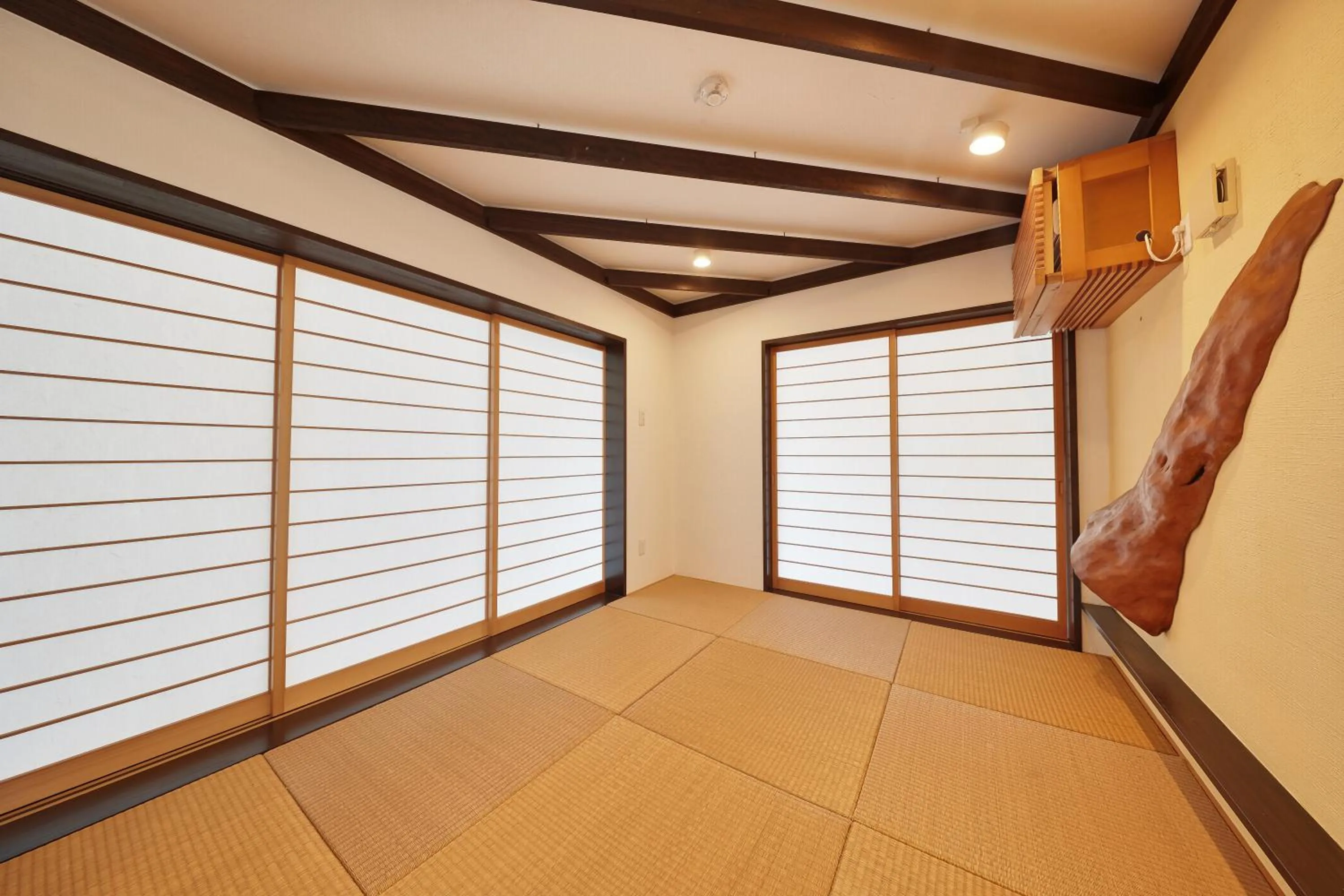Bedroom in Sky Villa Toyohara