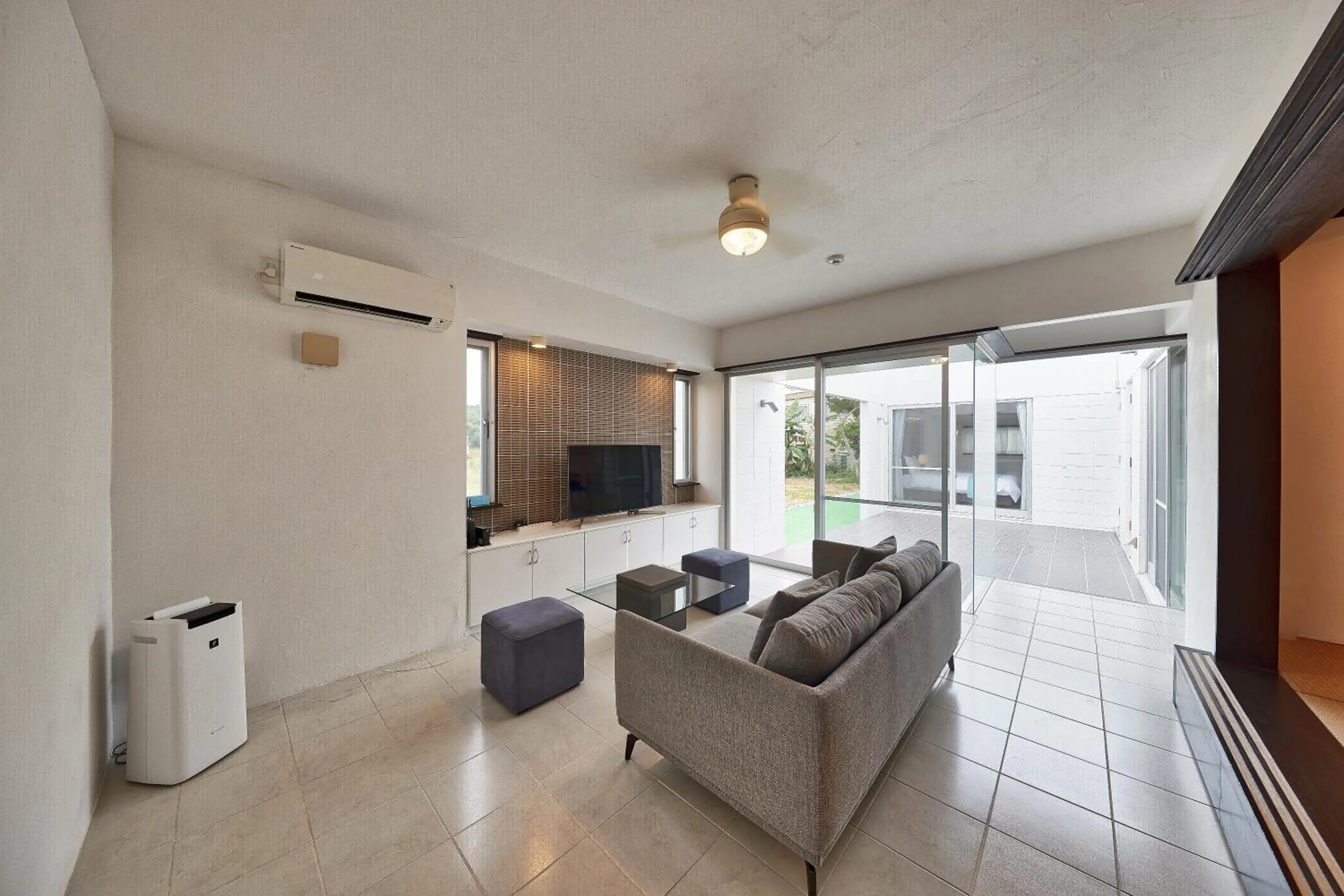 Living room in Sky Villa Toyohara