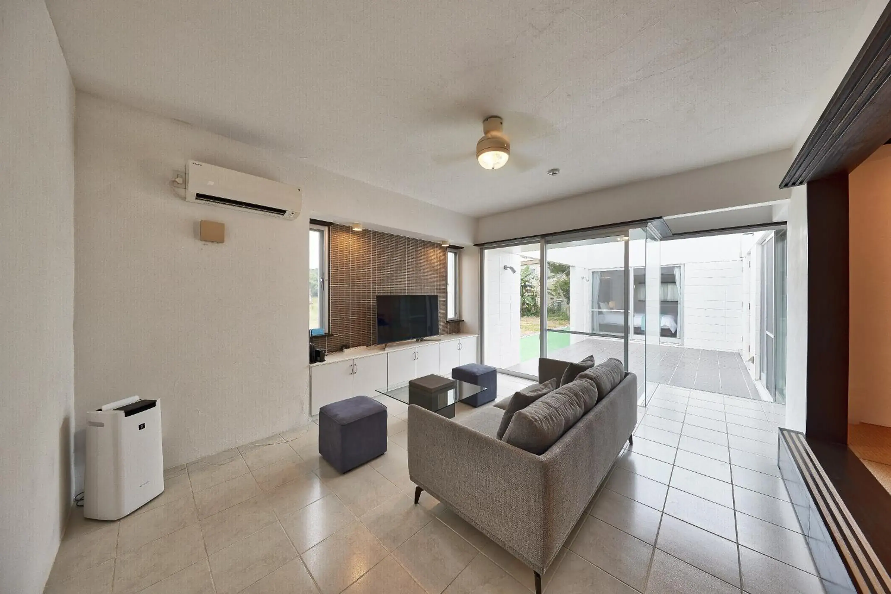 Living room in Sky Villa Toyohara Living room in Sky Villa Toyohara