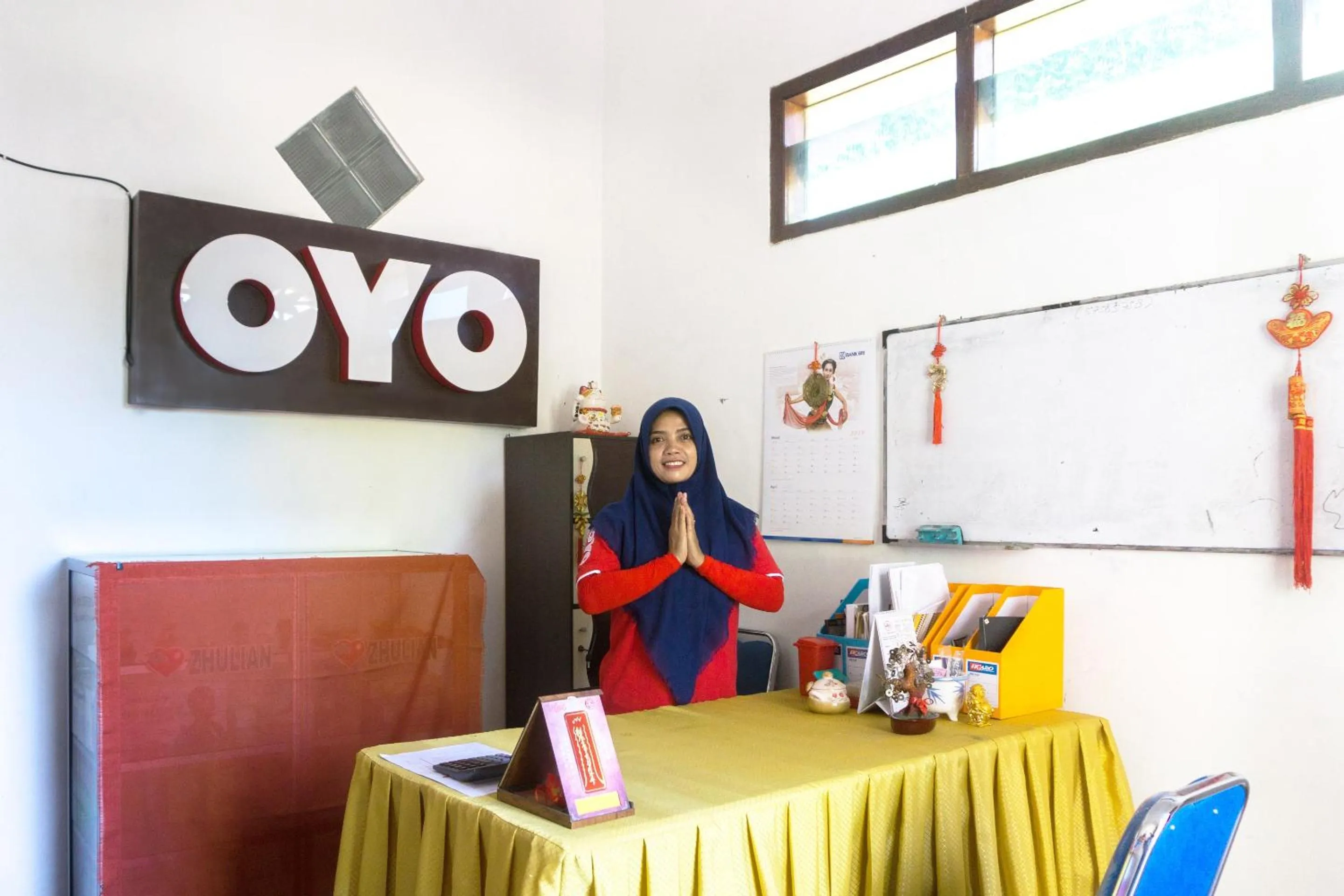 Lobby or reception in OYO 801 Hansa Homestay