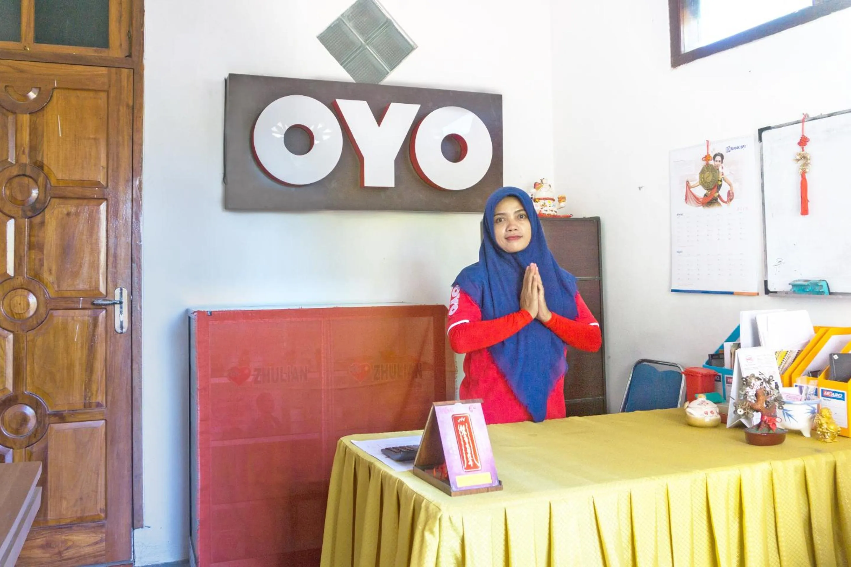 Lobby or reception in OYO 801 Hansa Homestay