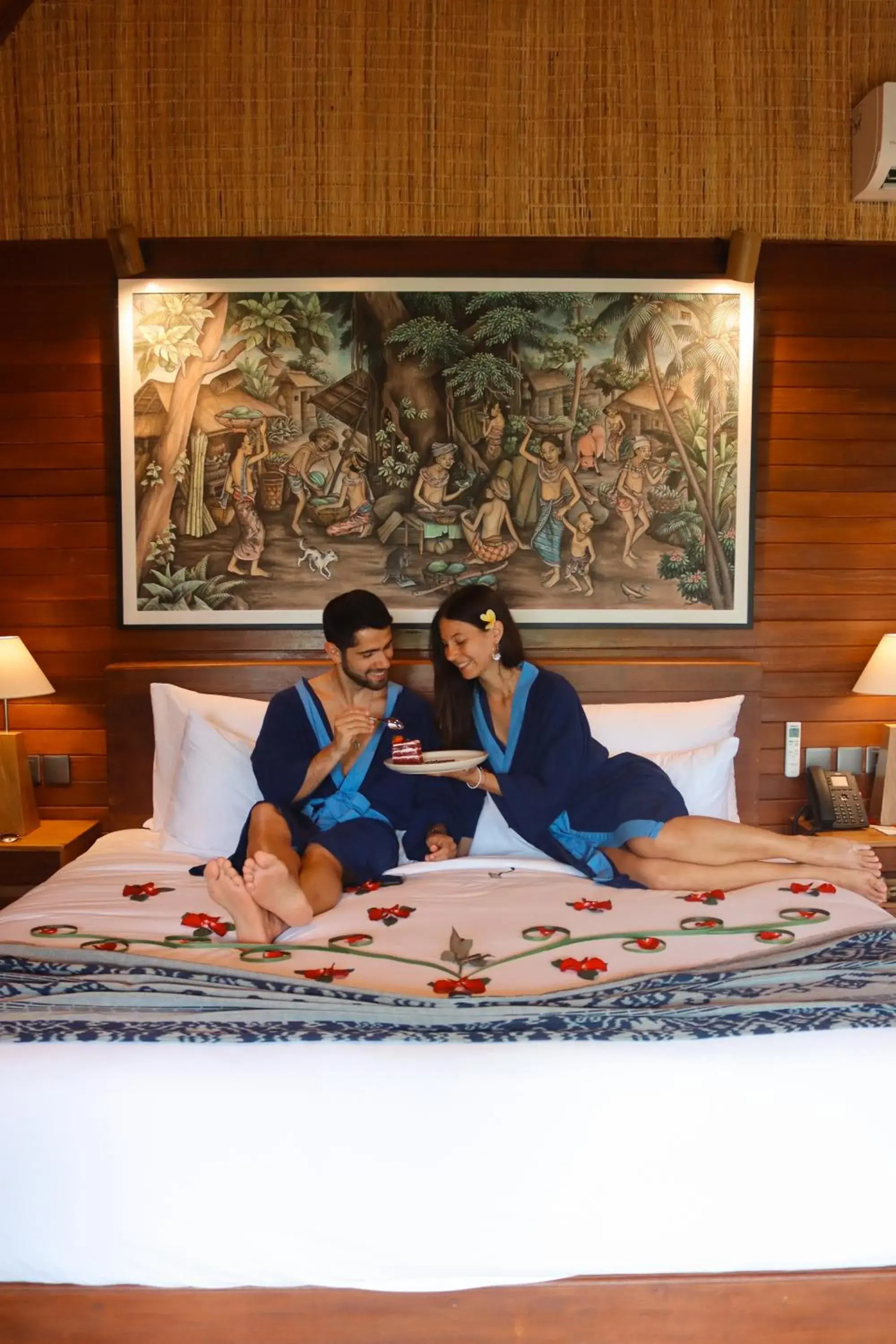 Bed in Beehouse Dijiwa Ubud Bed in Beehouse Dijiwa Ubud