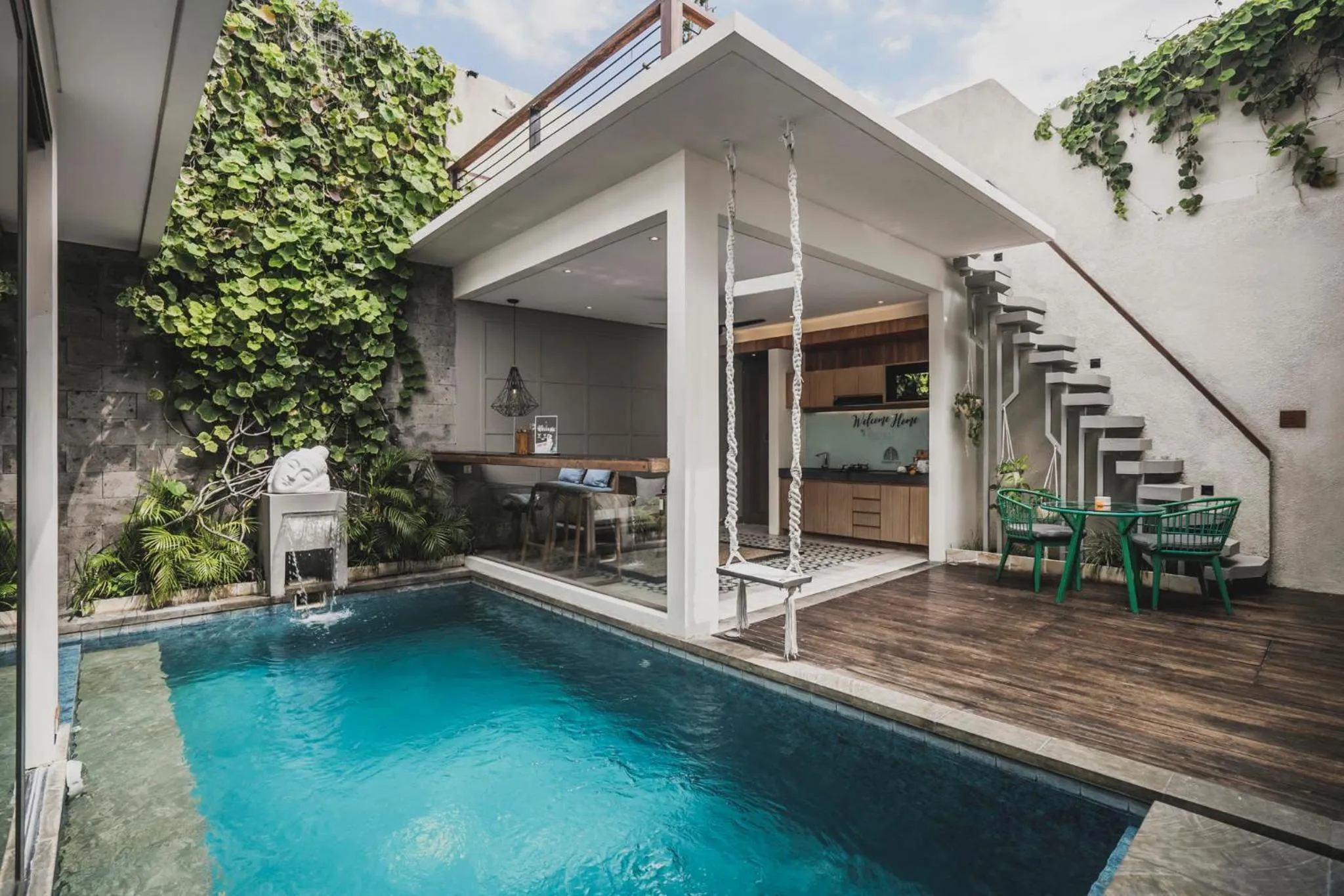 Pool view in Ayona Villa Seminyak by Ini Vie Hospitality