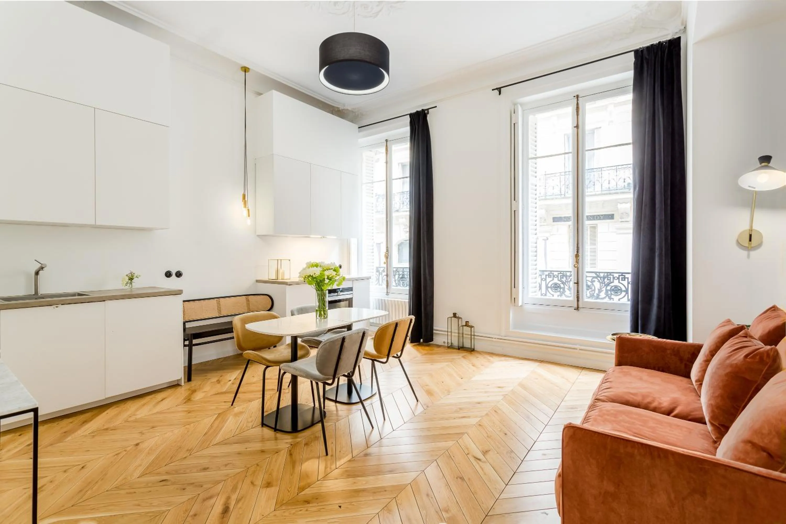 Habitat Parisien - 1BR-1BA - Louvre