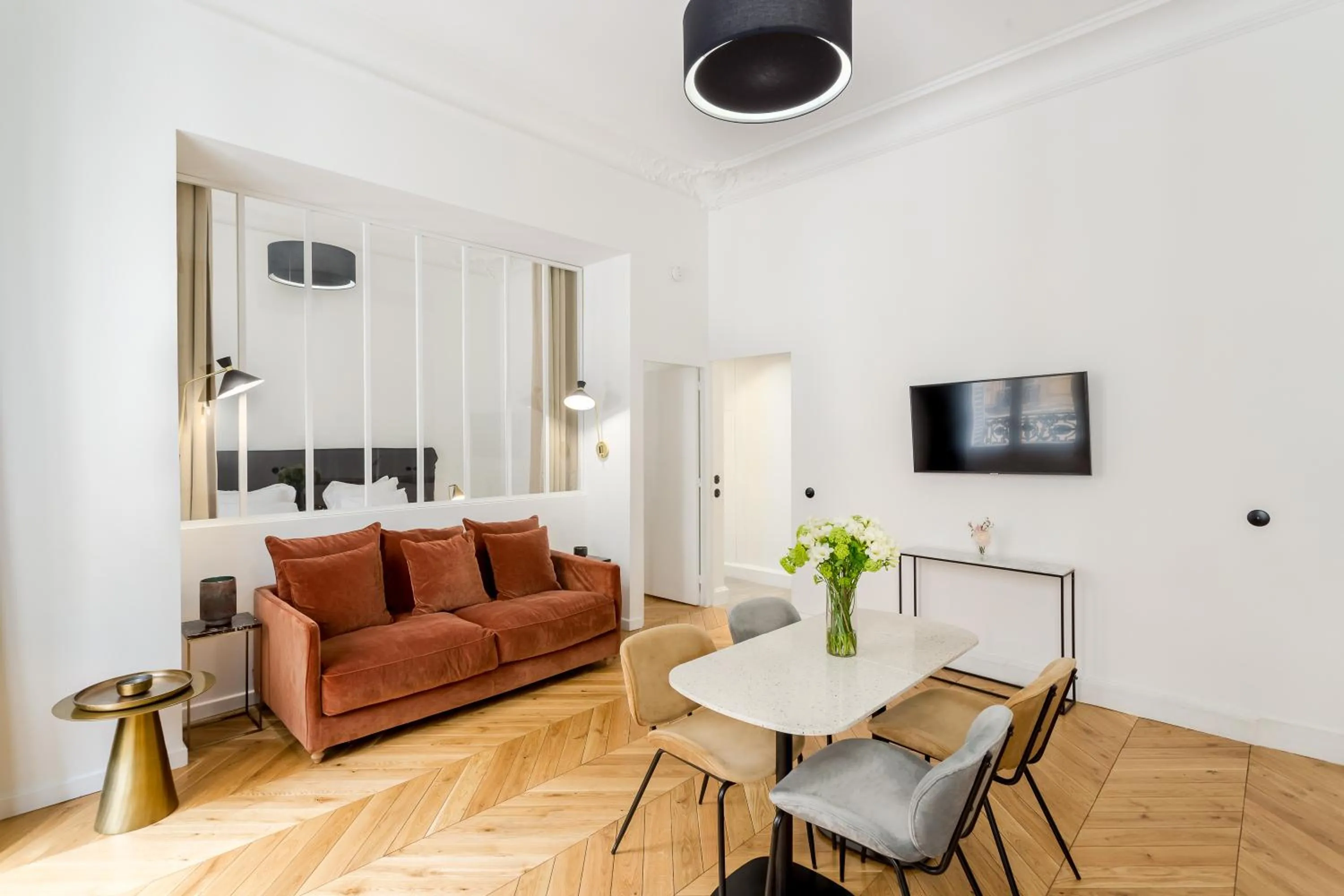 Habitat Parisien - 1BR-1BA - Louvre