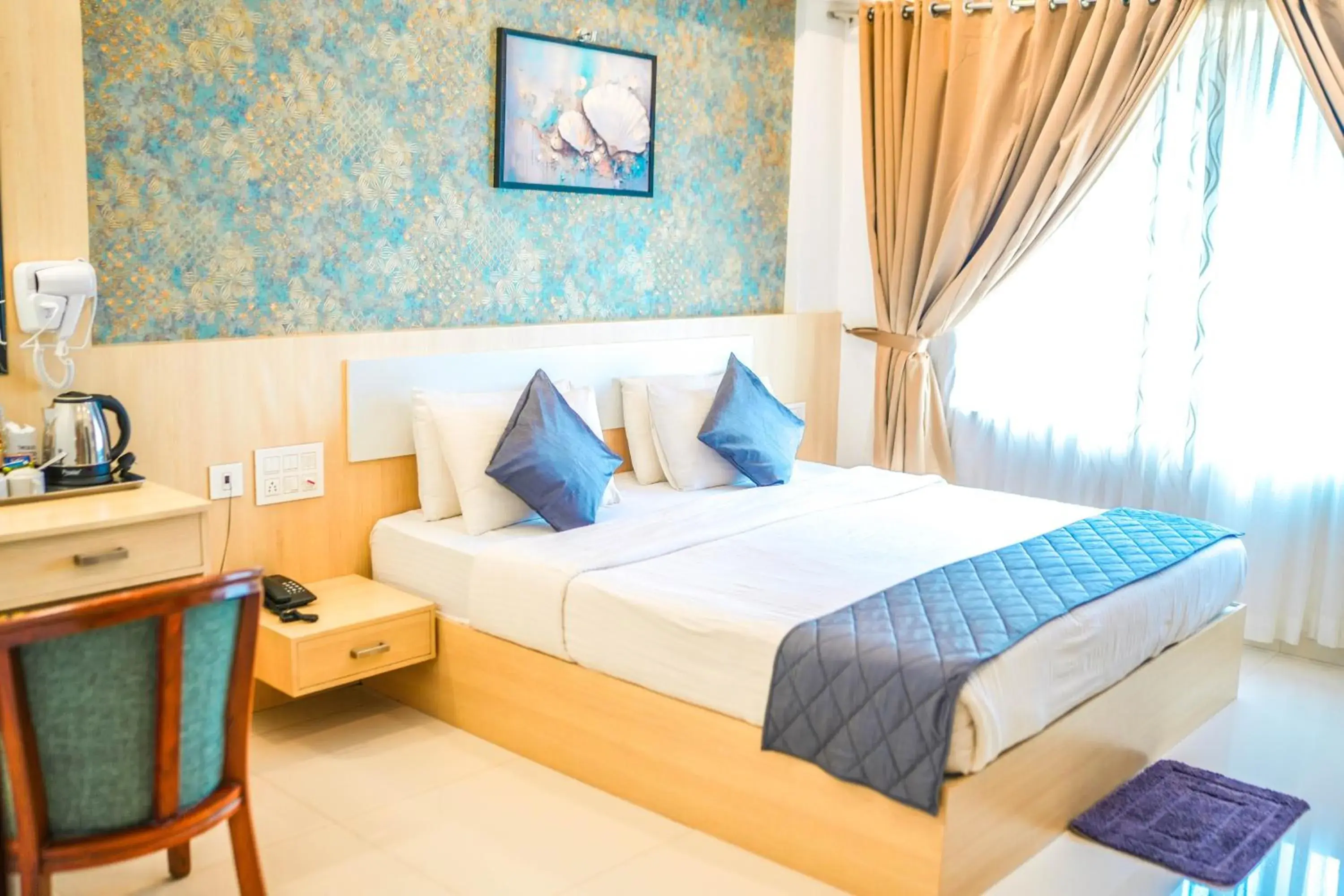Bedroom, Bed in Athirappilly Rainland Resort Bedroom, Bed in Athirappilly Rainland Resort