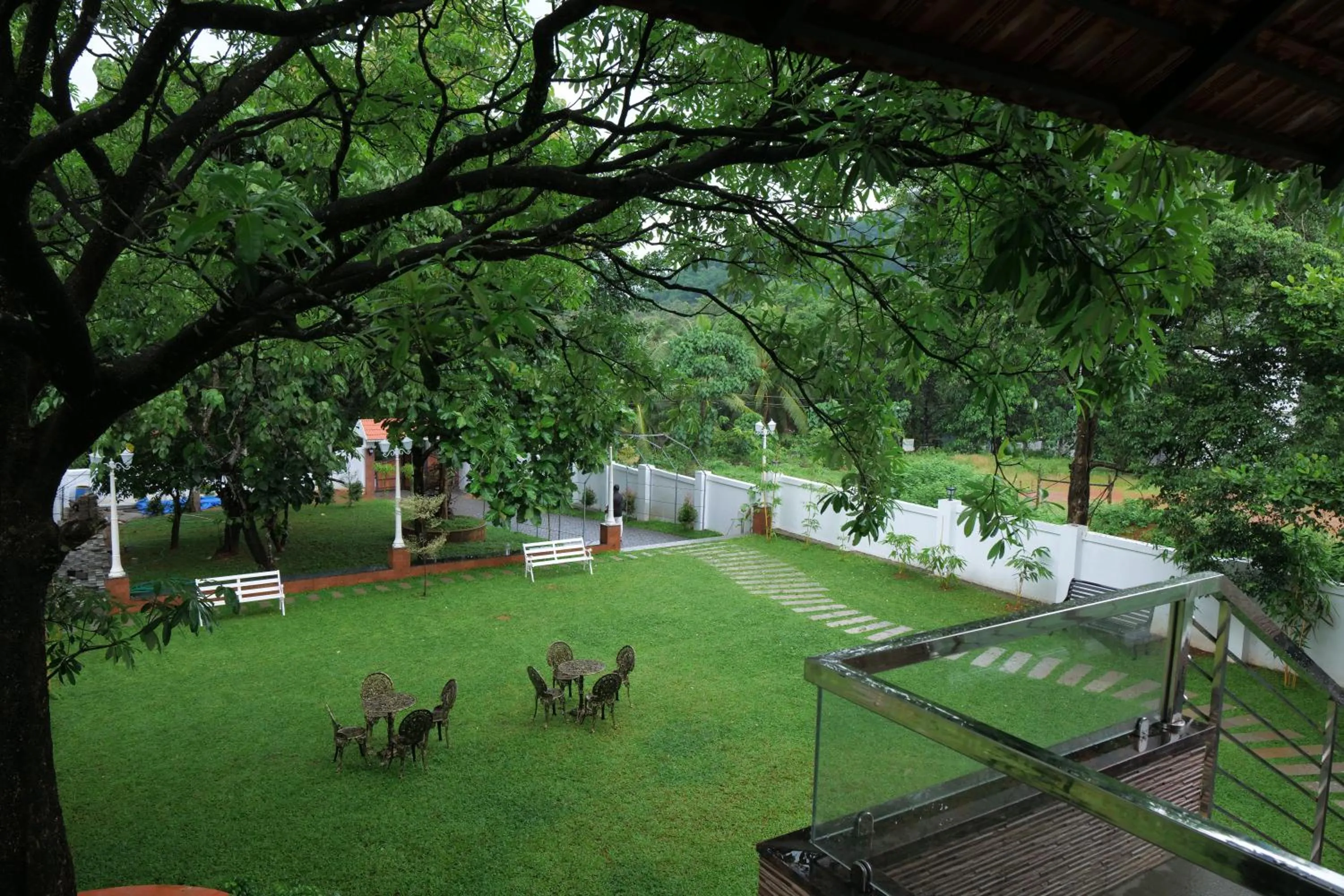 Garden in Athirappilly Rainland Resort