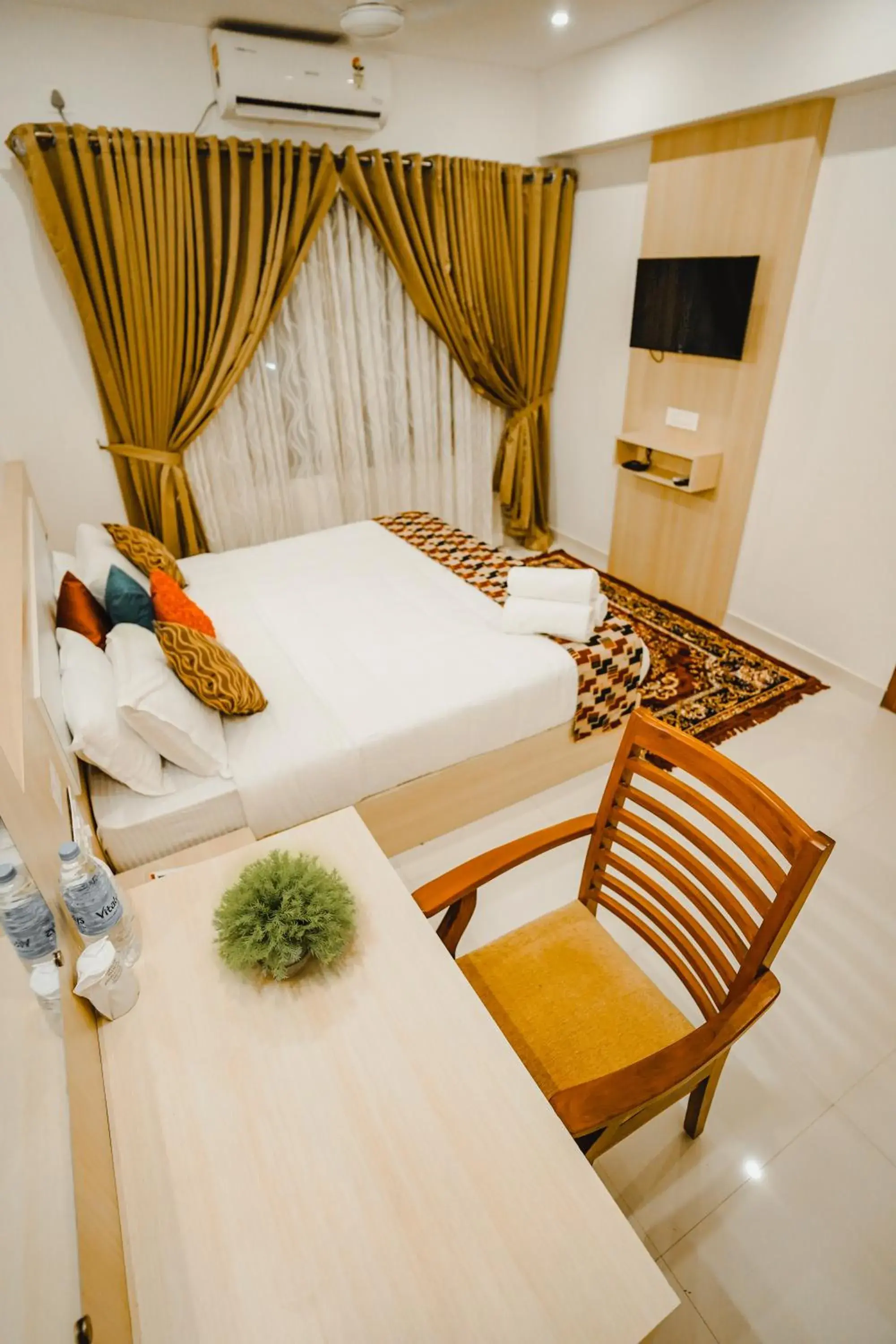 Bedroom, Bed in Athirappilly Rainland Resort Bedroom, Bed in Athirappilly Rainland Resort