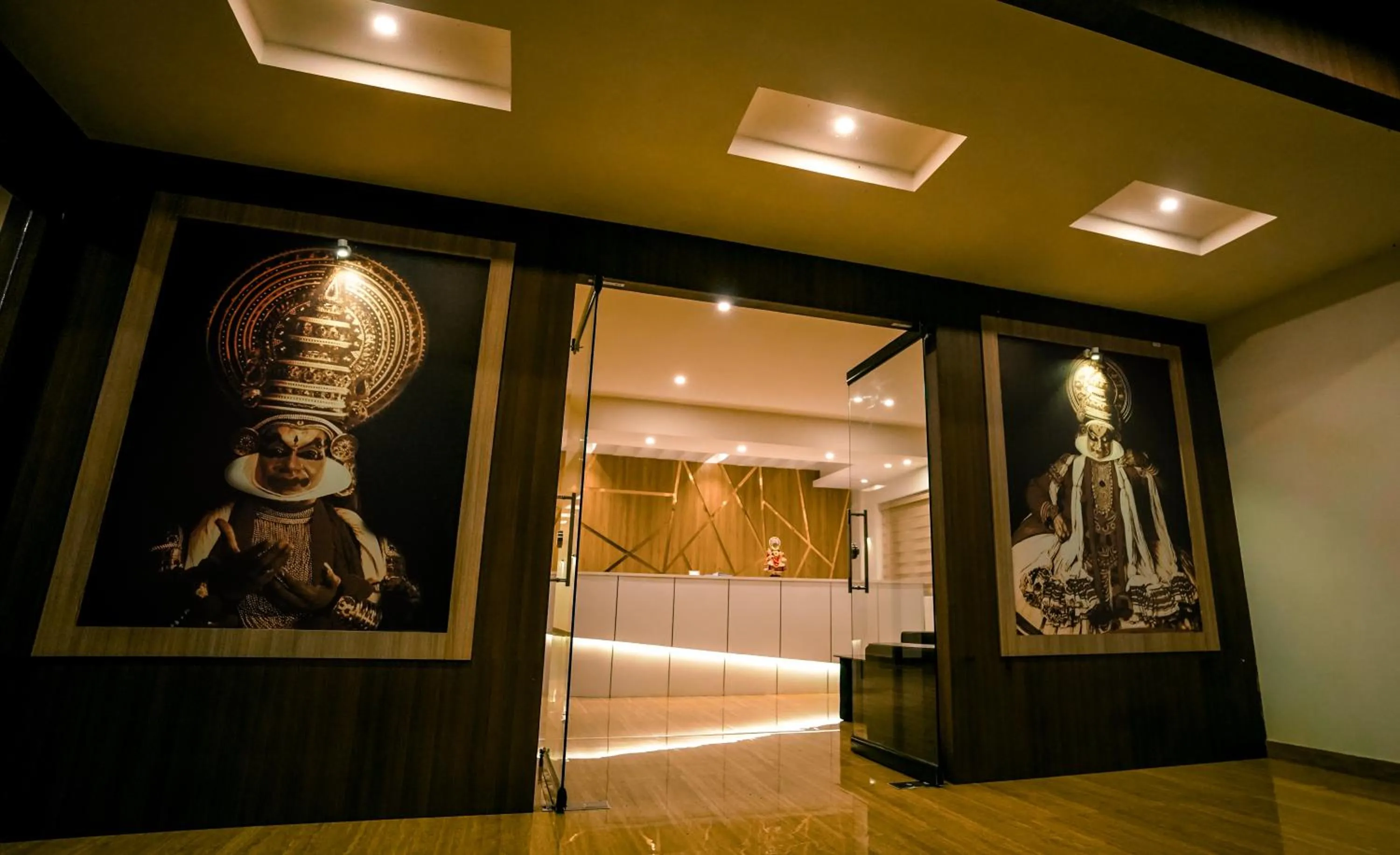 Lobby or reception in Athirappilly Rainland Resort