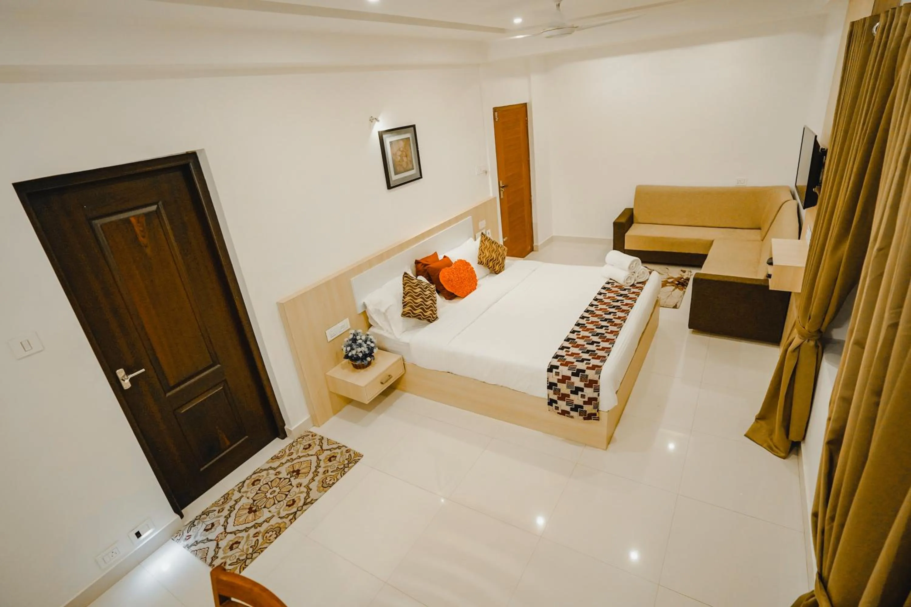 Bedroom, Bed in Athirappilly Rainland Resort