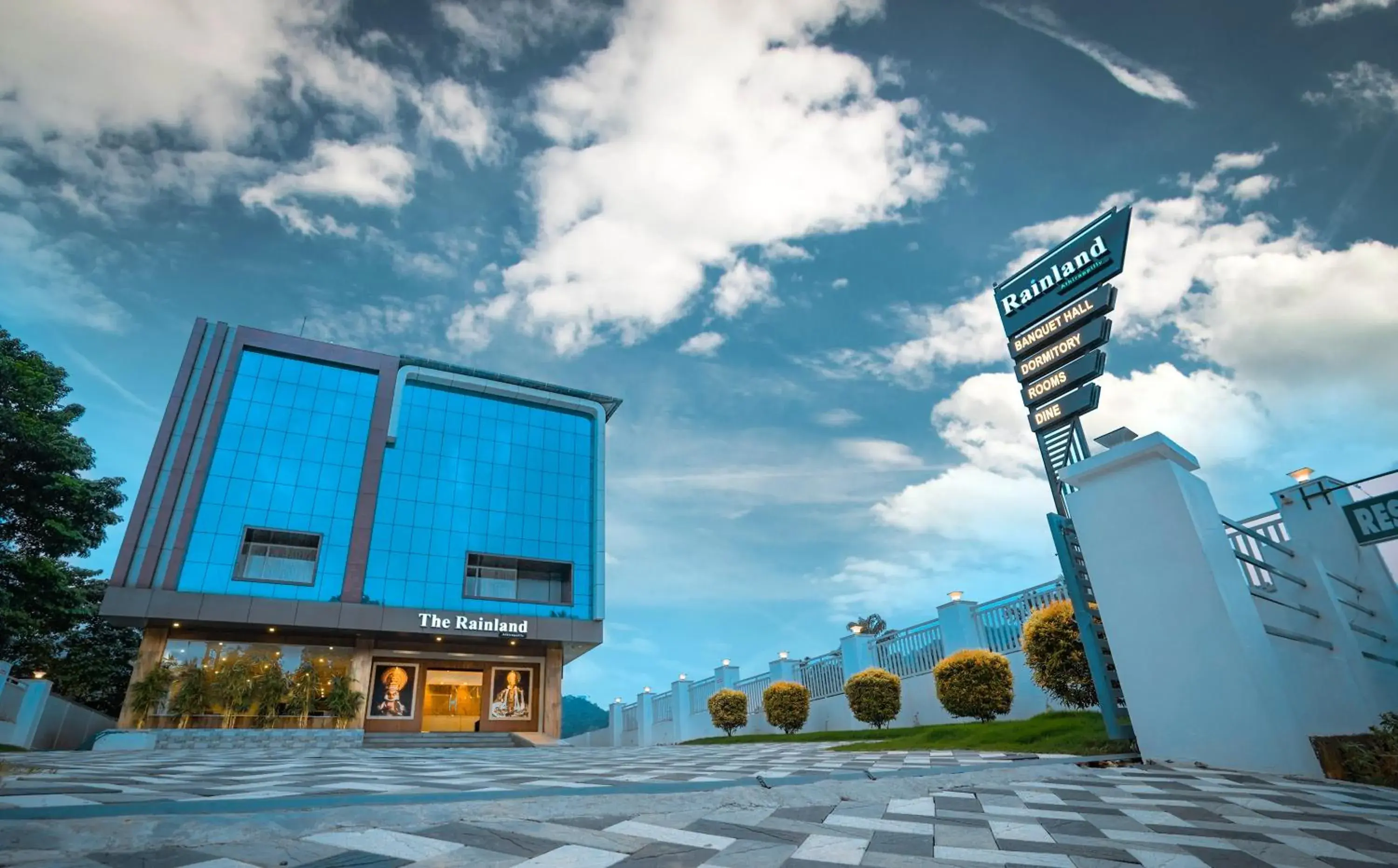 Property building in Athirappilly Rainland Resort Property building in Athirappilly Rainland Resort