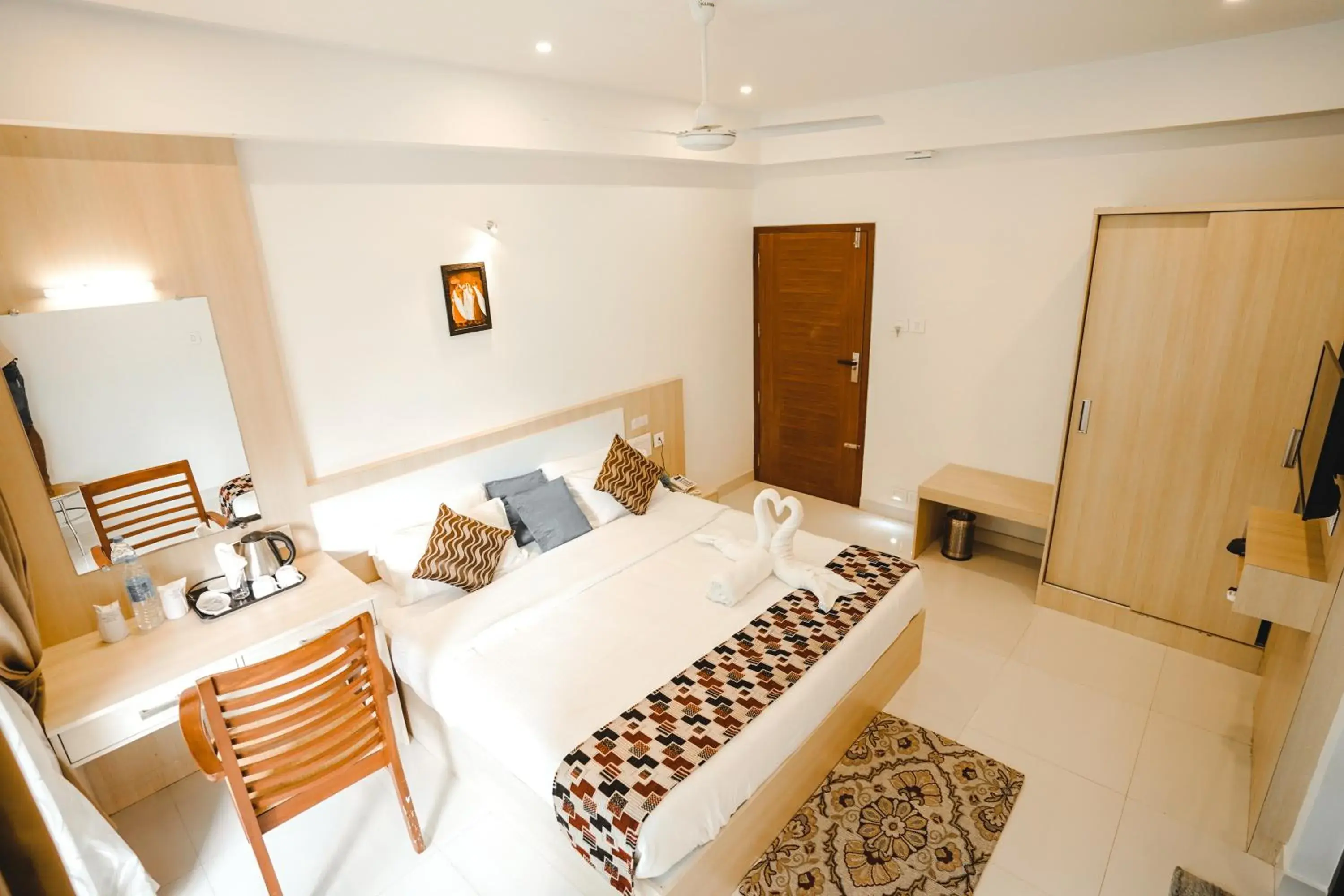 Bed in Athirappilly Rainland Resort Bed in Athirappilly Rainland Resort