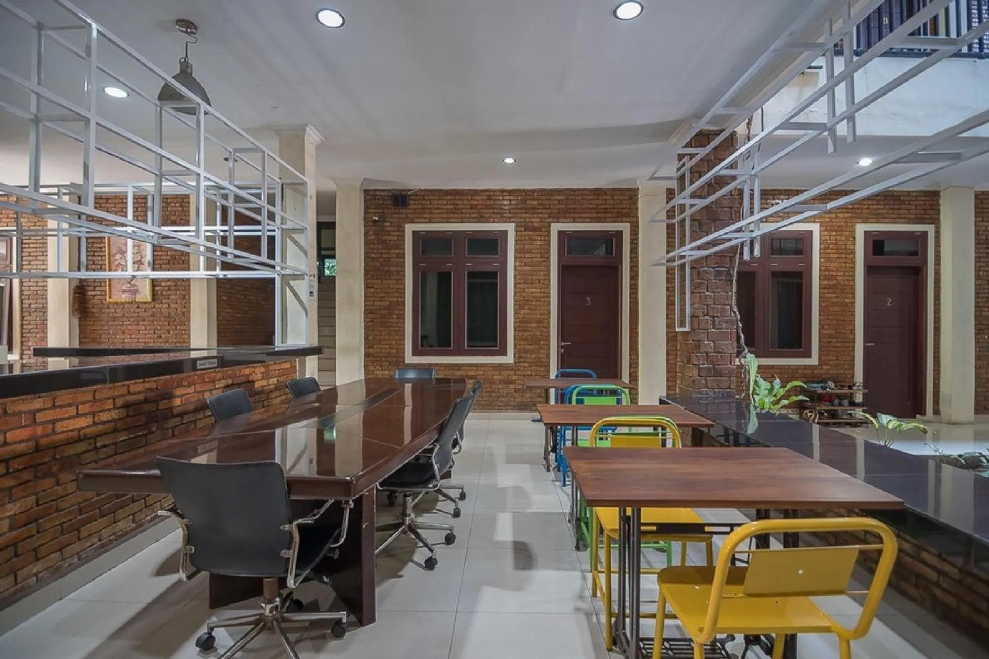 Breakfast in RedDoorz Plus near Cambridge City Square 2 Medan