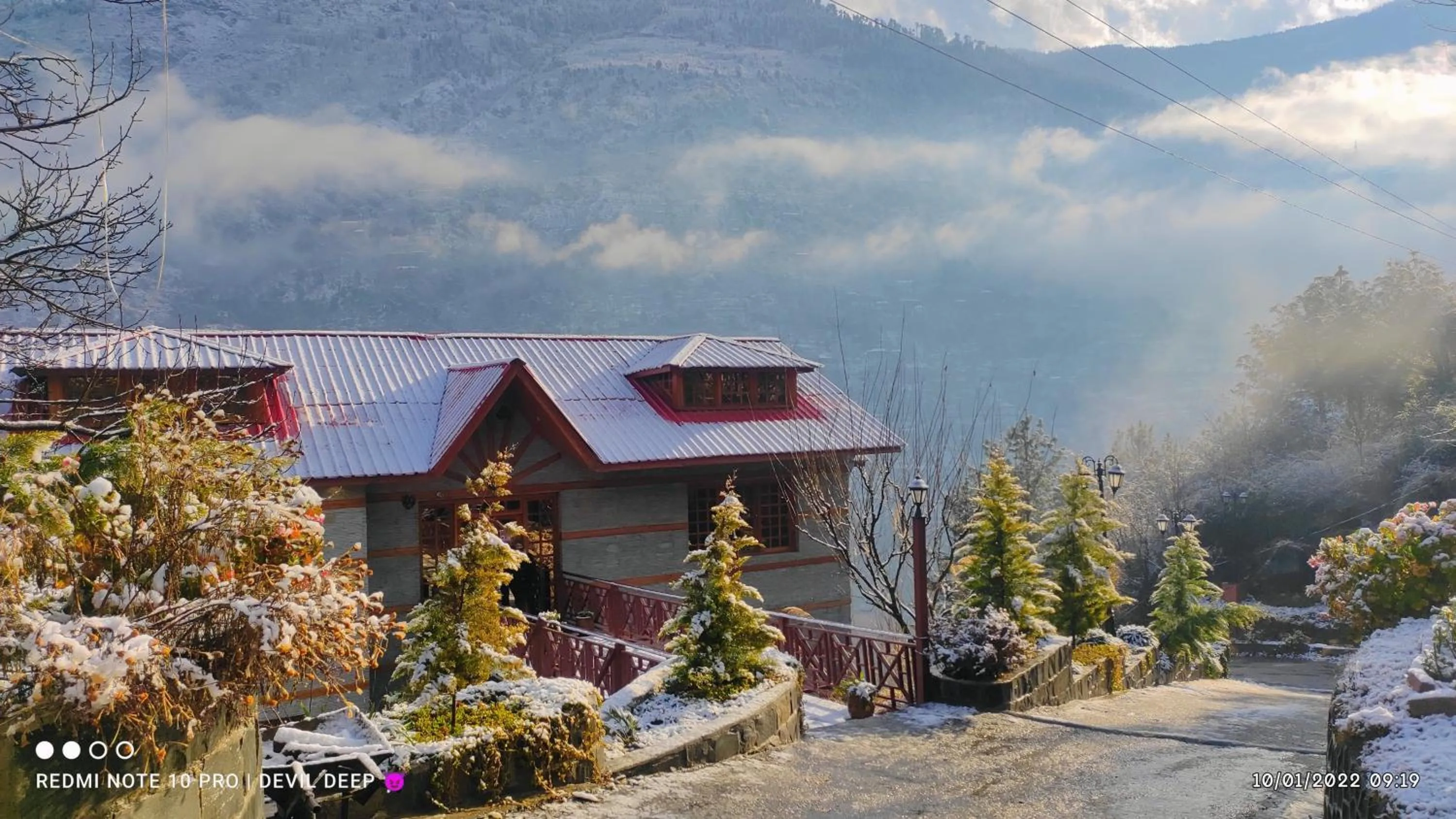Property building in Regenta Inn by Riverside Manali