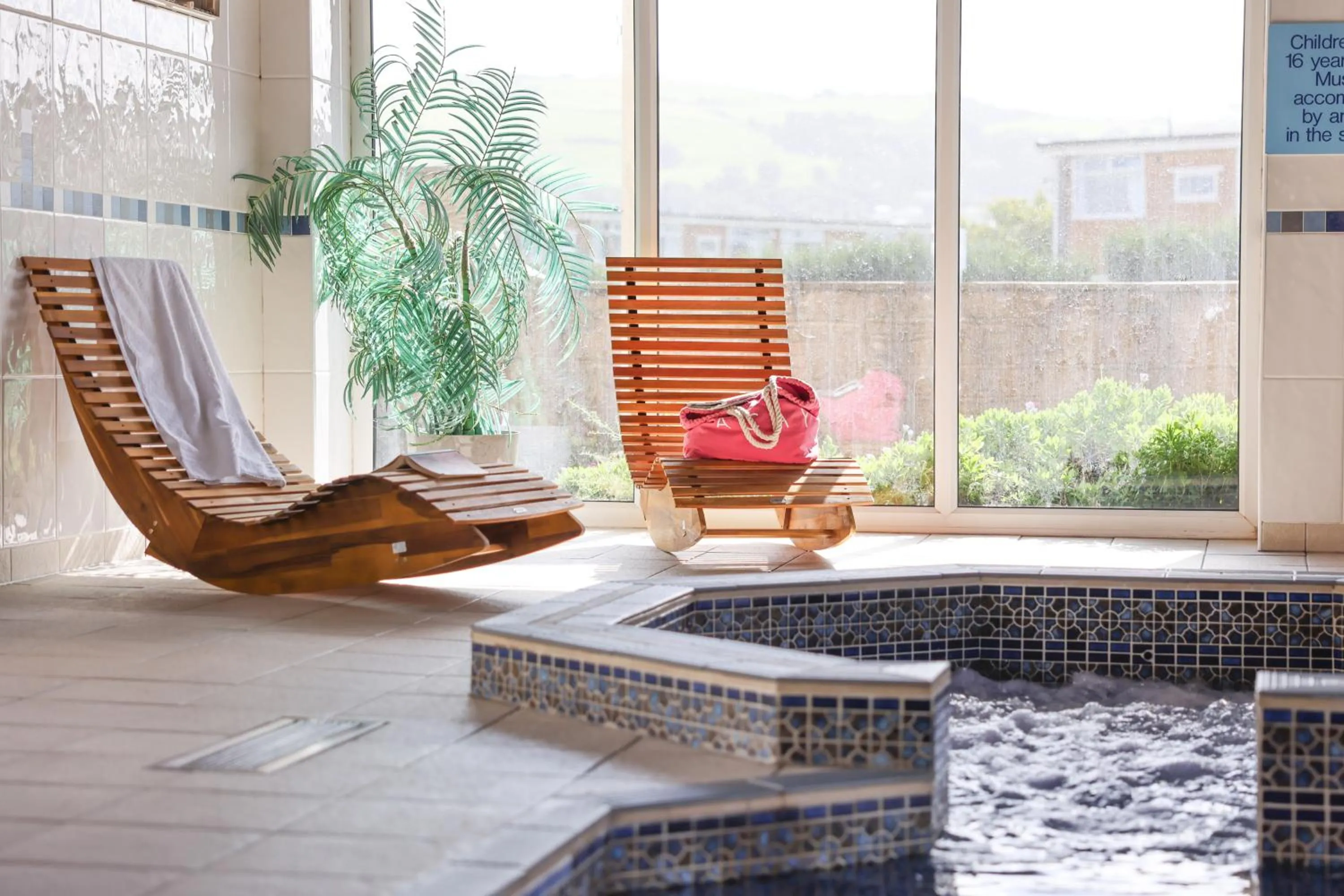 Swimming pool in Beaches Chalets