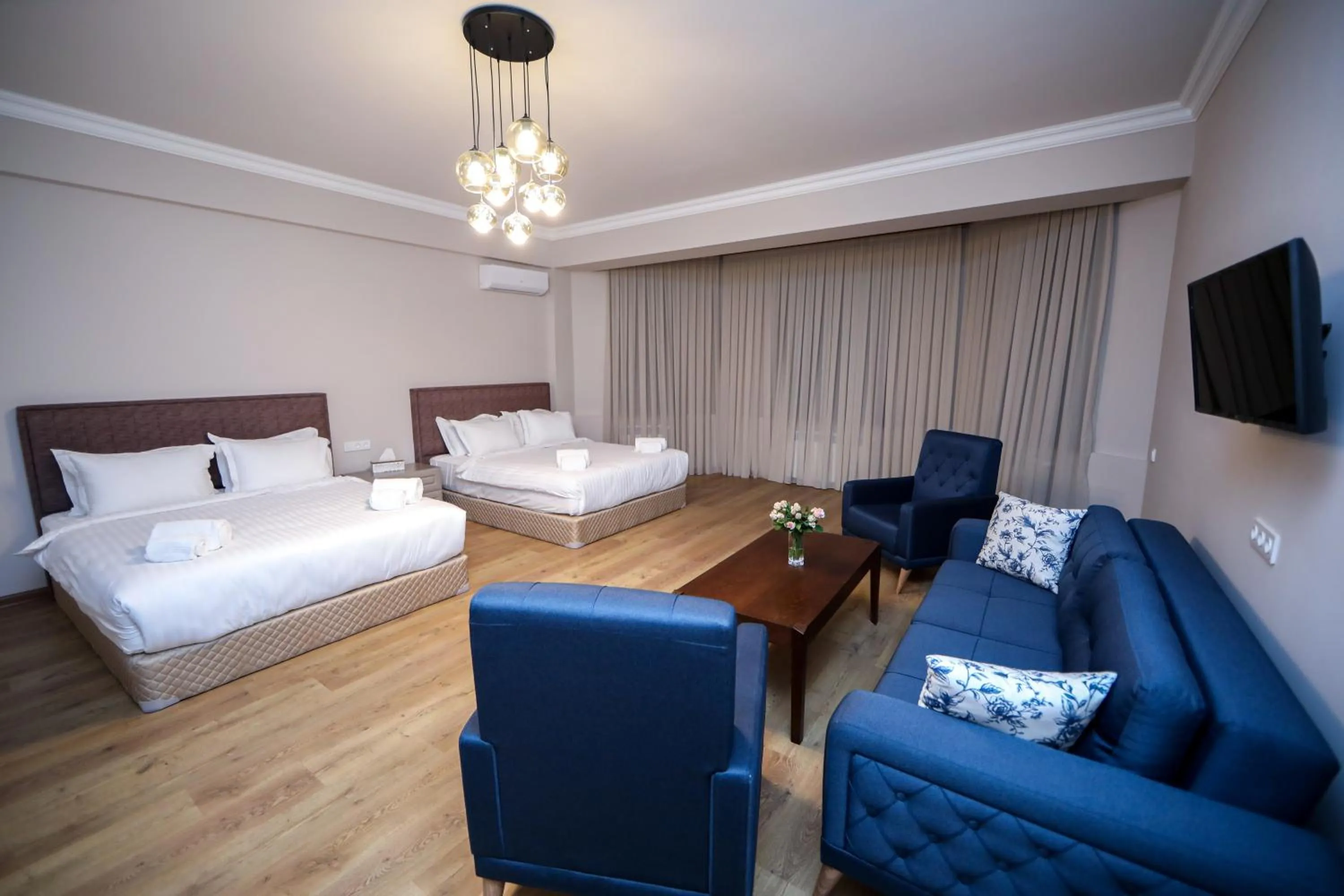 Living room, Bed in Teryan Pushkin Apart Hotel