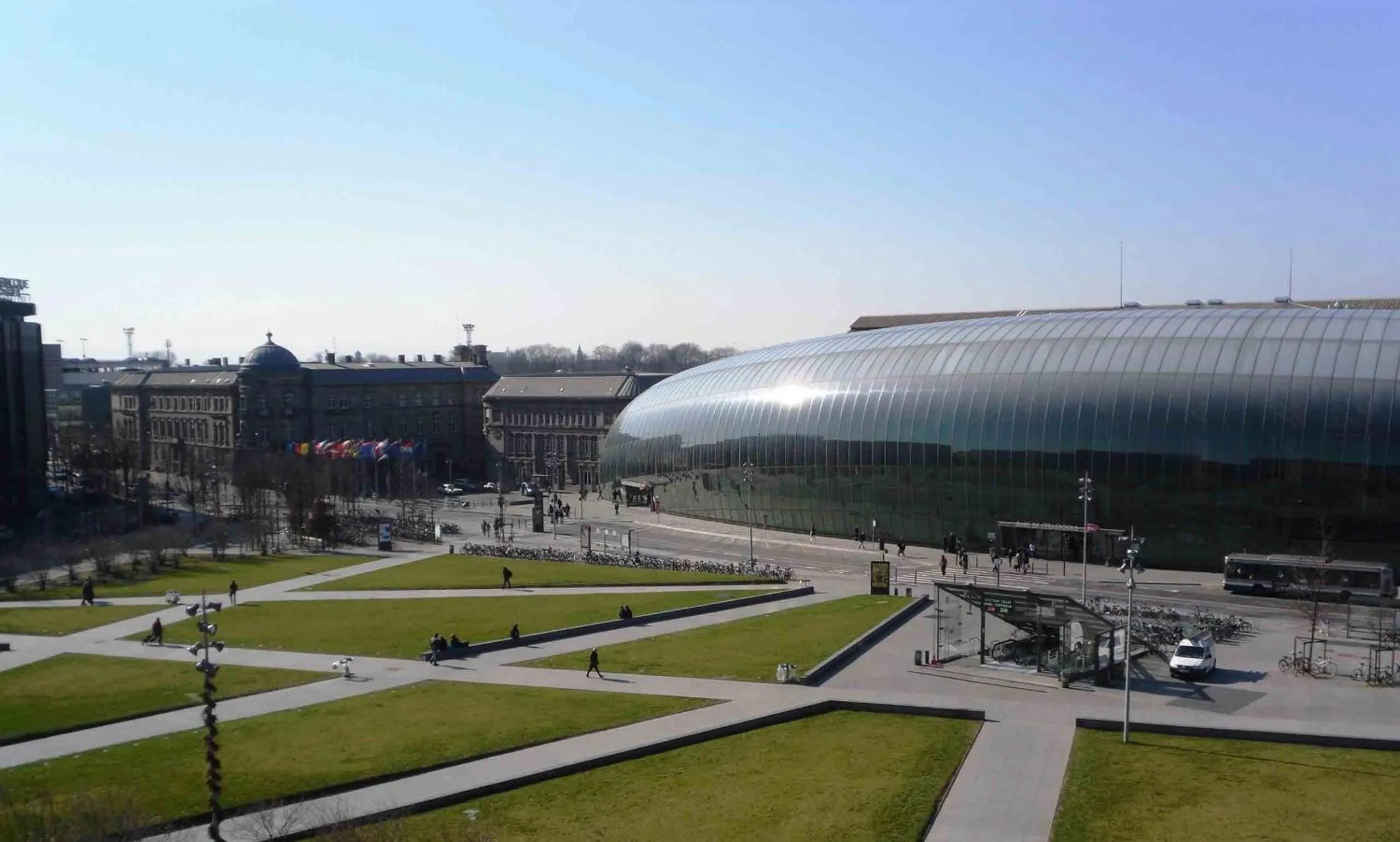 Area and facilities in Le Grand Hotel