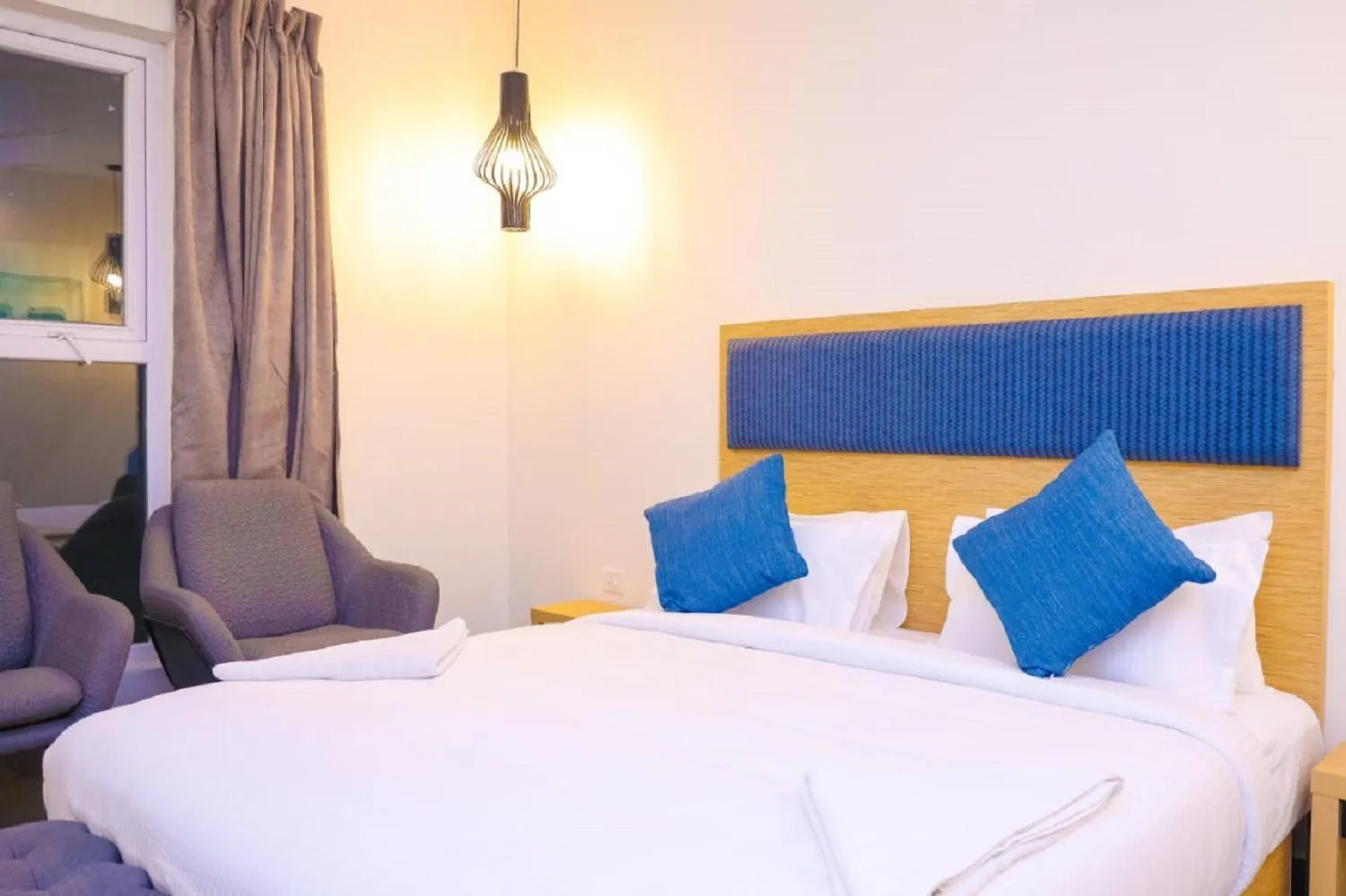 Bedroom, Bed in First Inn Hotels Chennai