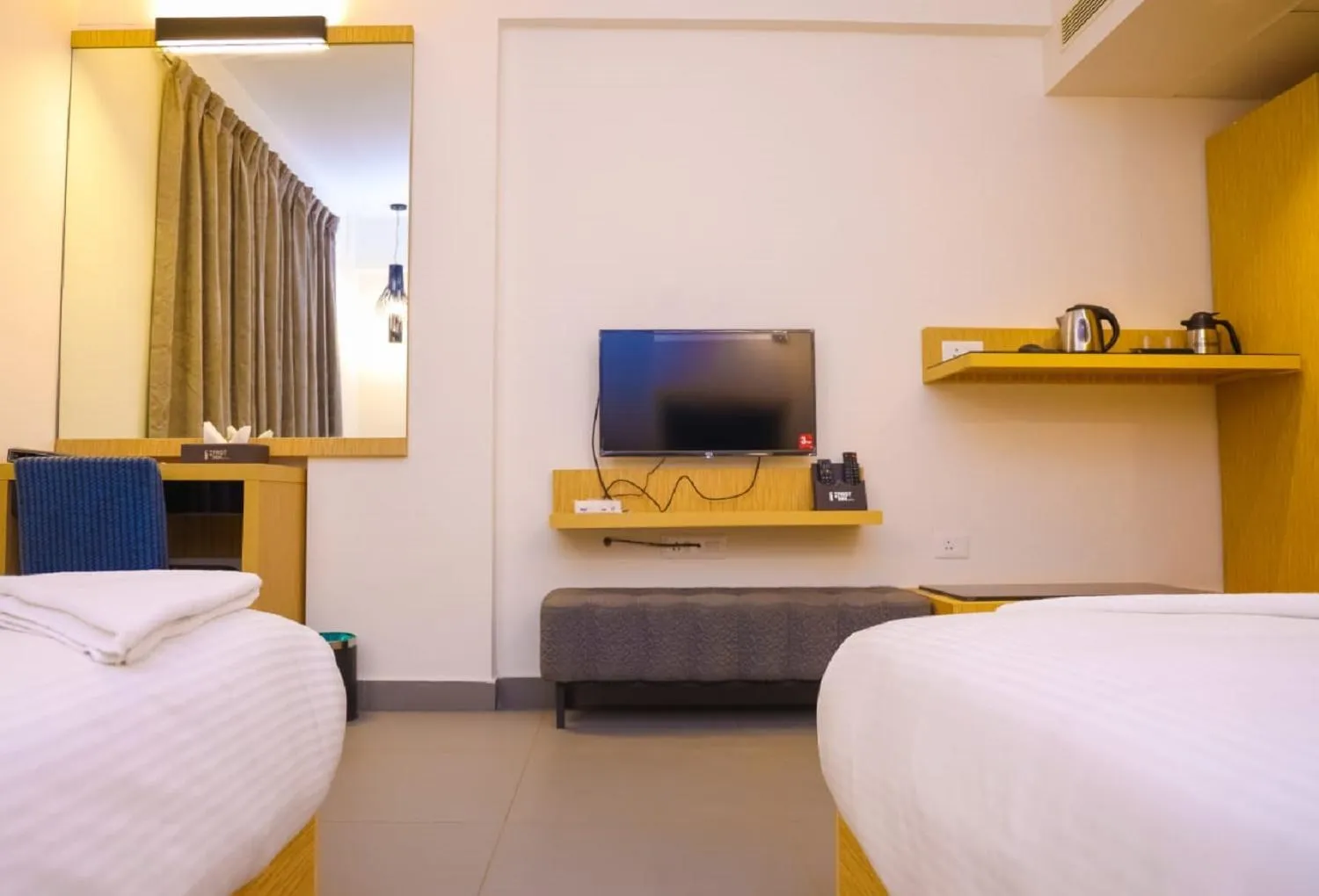 Bedroom, Bed in First Inn Hotels Chennai