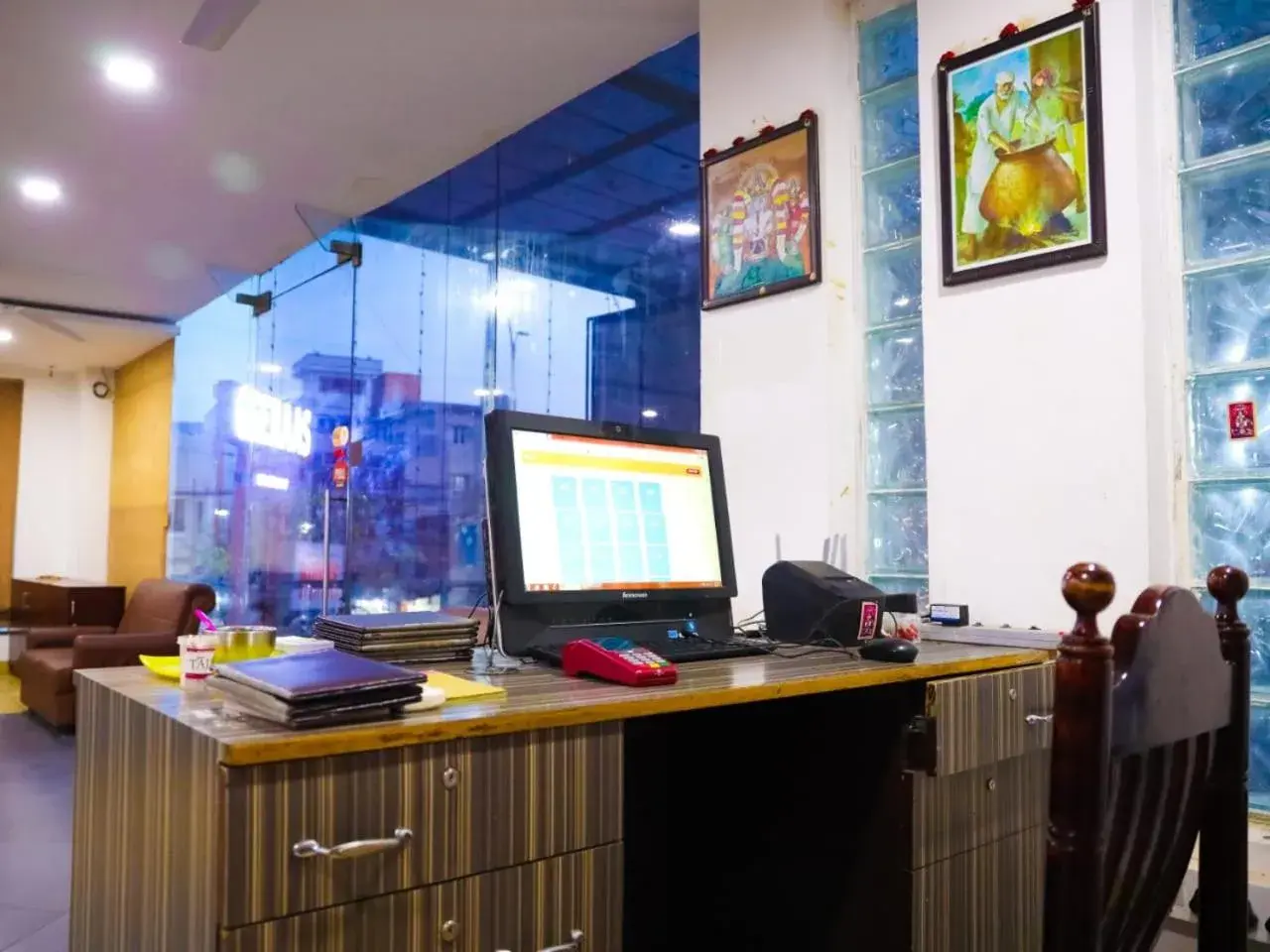 Lobby or reception in First Inn Hotels Chennai Lobby or reception in First Inn Hotels Chennai