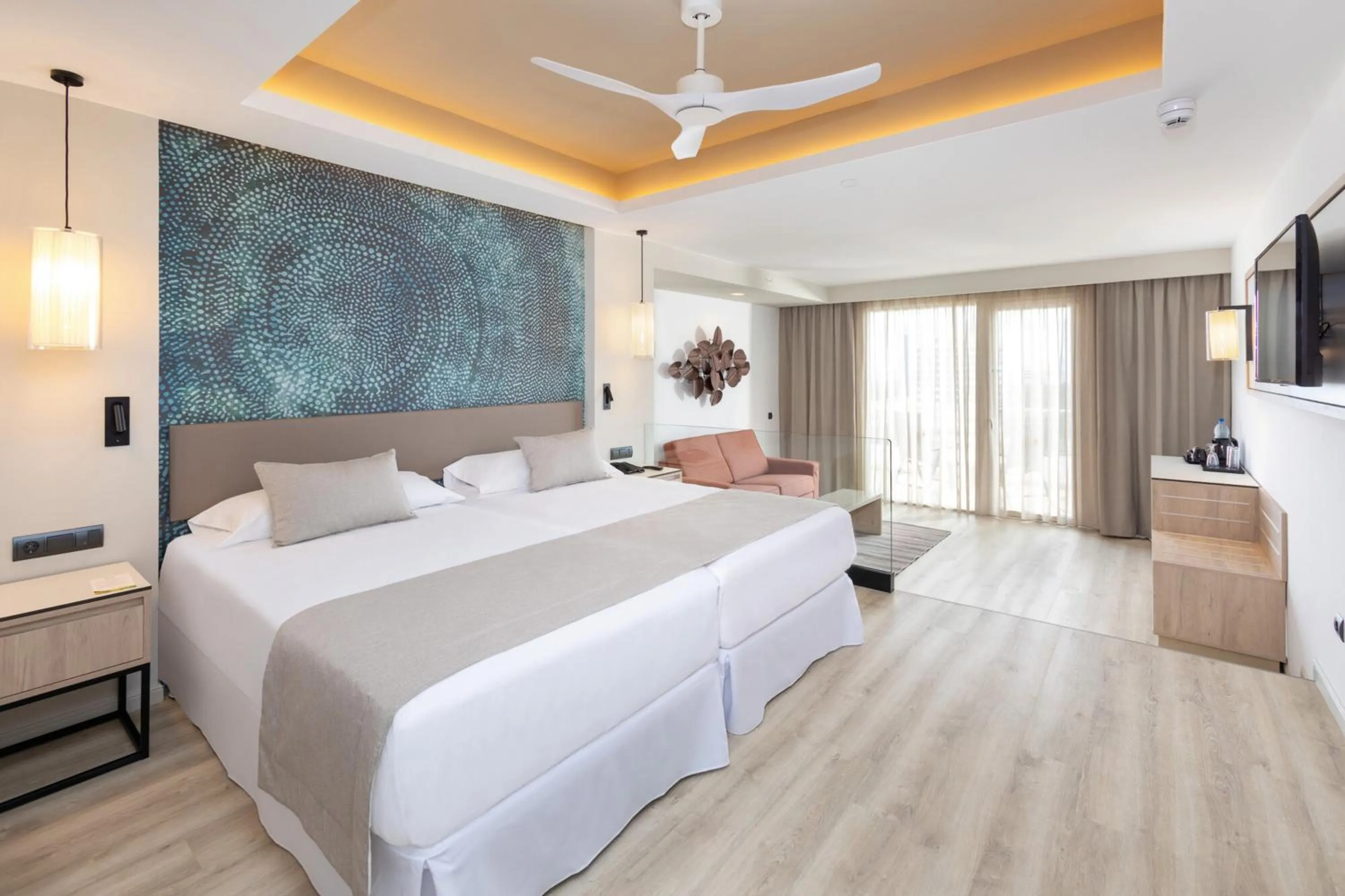 Bed in Hotel Riu Palace Jandia