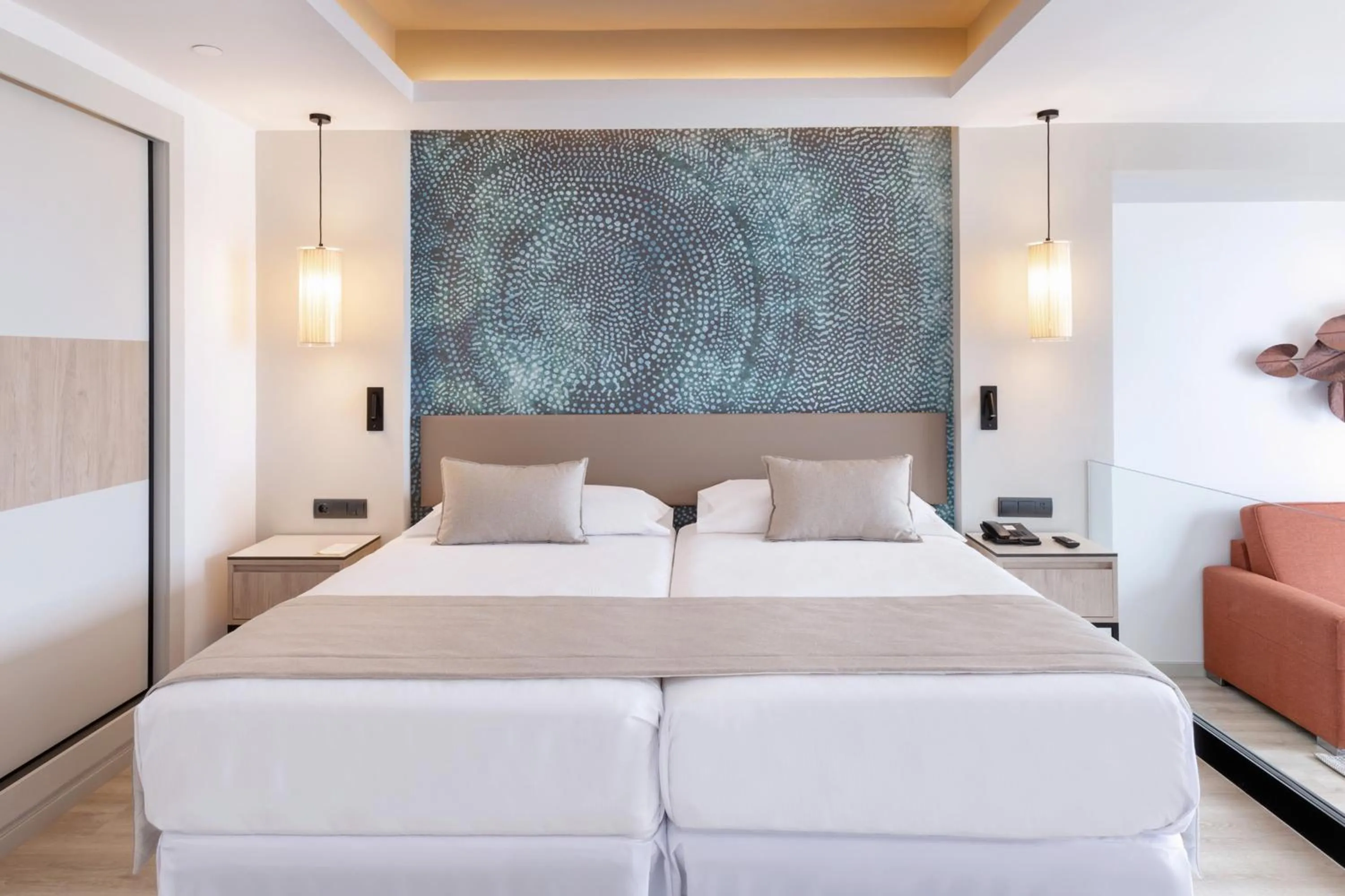 Bed in Hotel Riu Palace Jandia