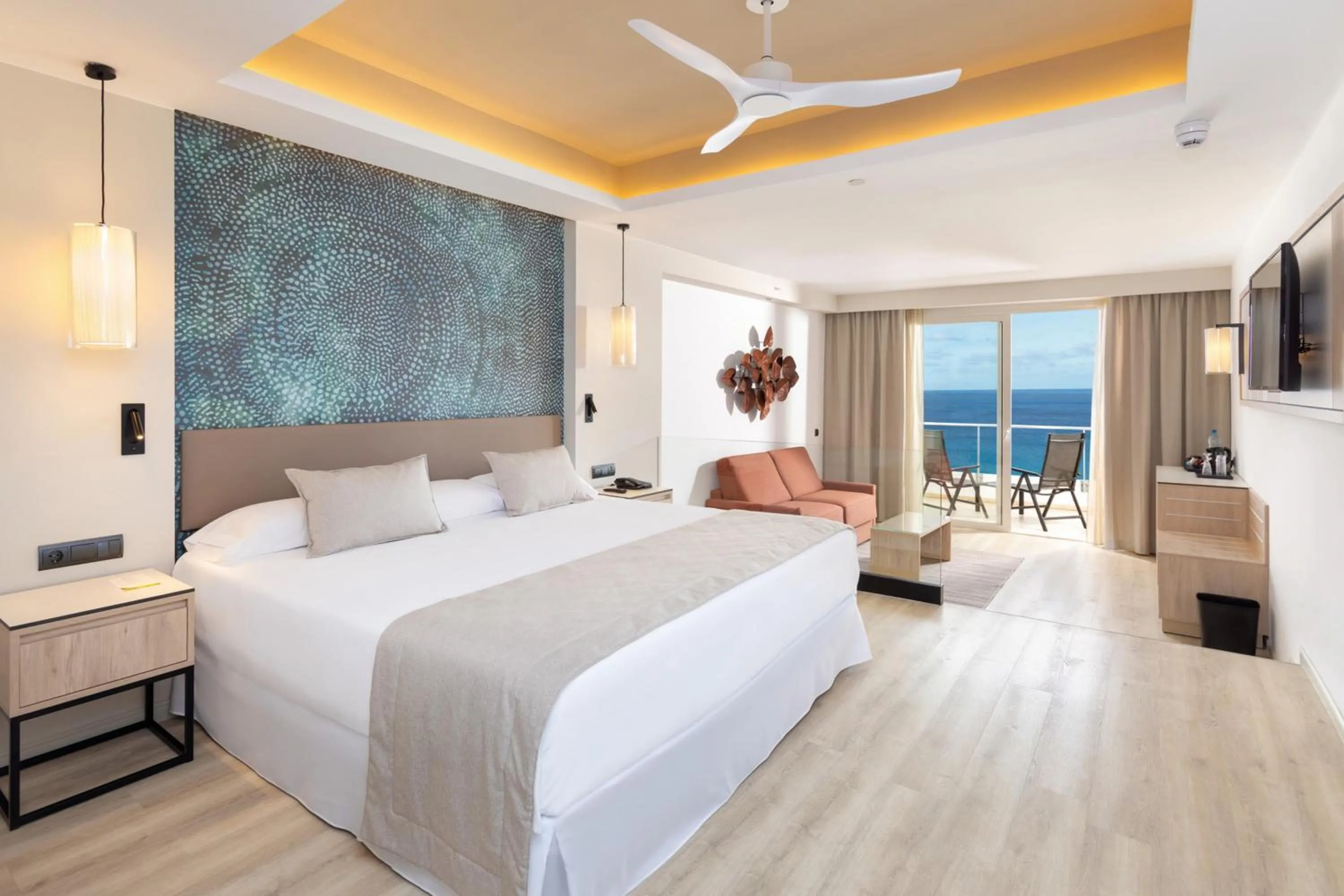 Bed in Hotel Riu Palace Jandia