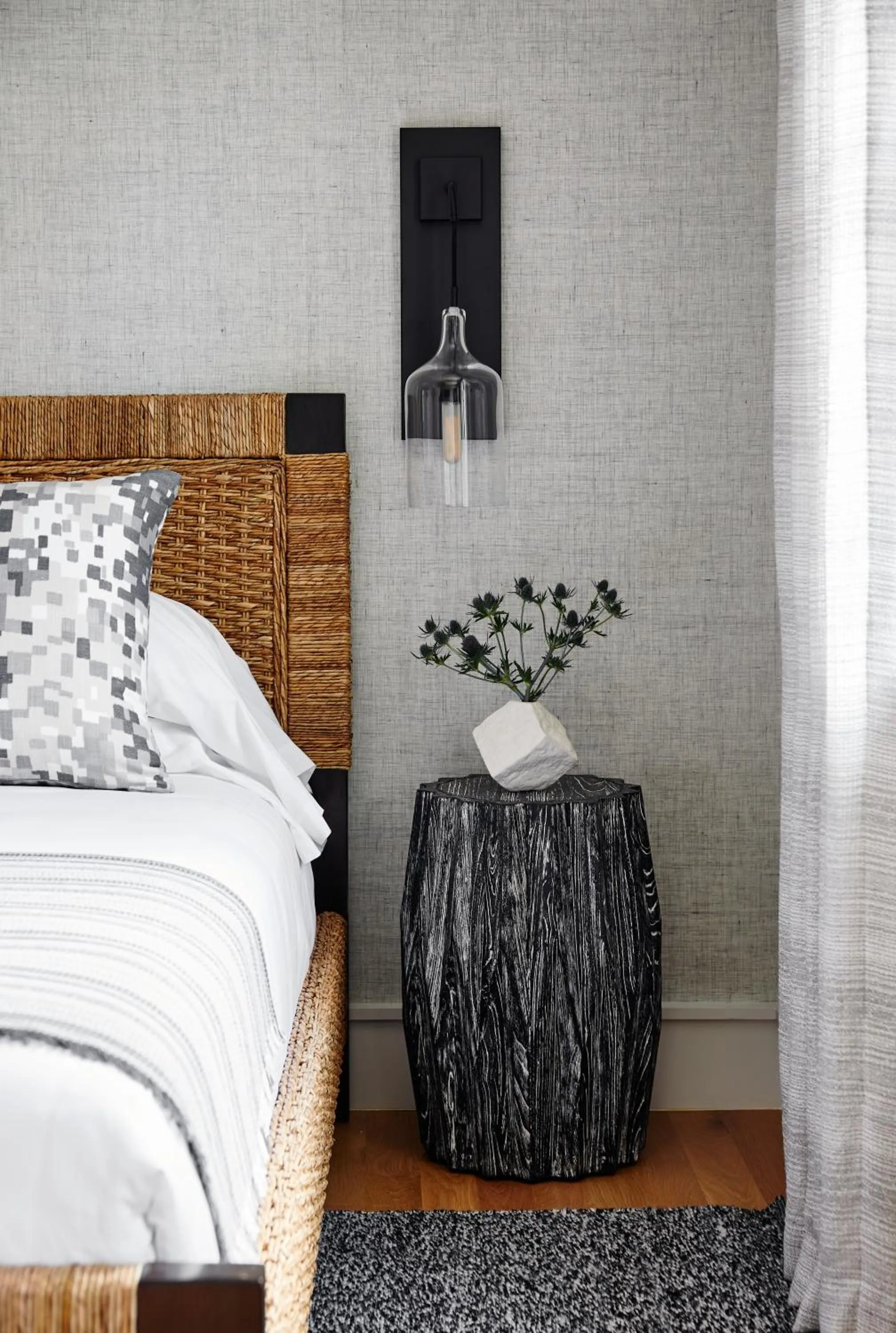 Decorative detail, Bed in The Edgartown Inn, The Edgartown Collection