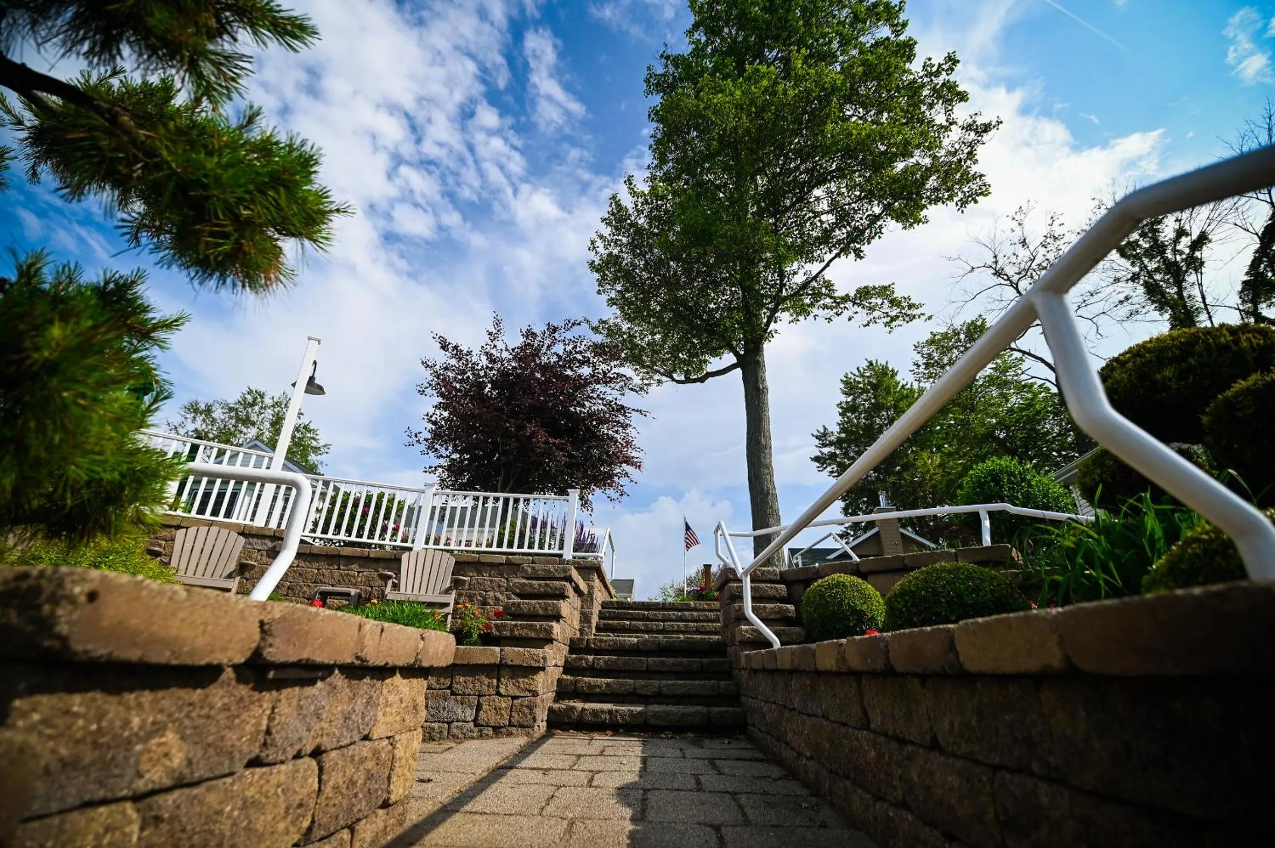Patio in The Lakehouse Inn Geneva